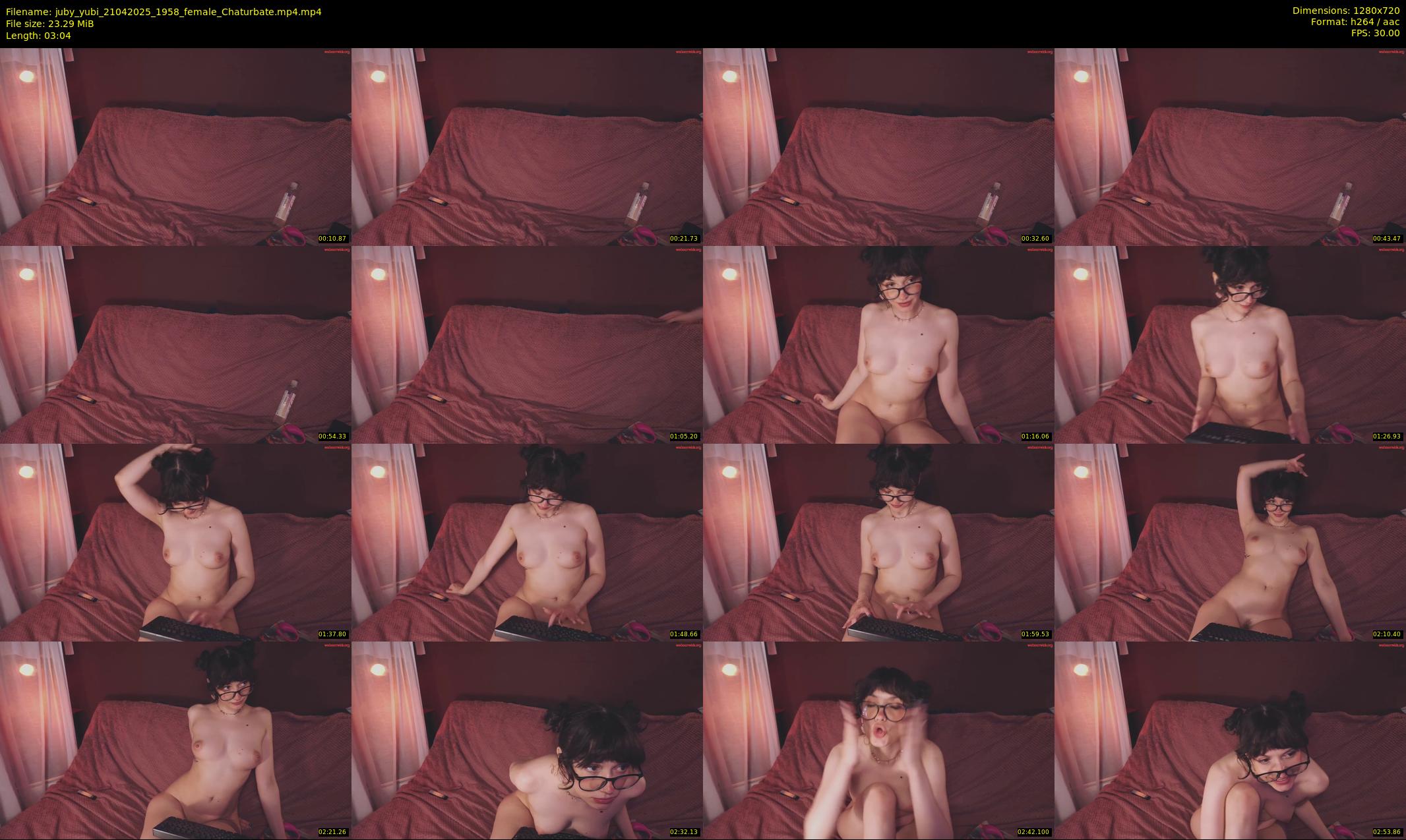 juby_yubi — 4 minute Chaturbate female cam show recording, 720p, Apr 21, 2025