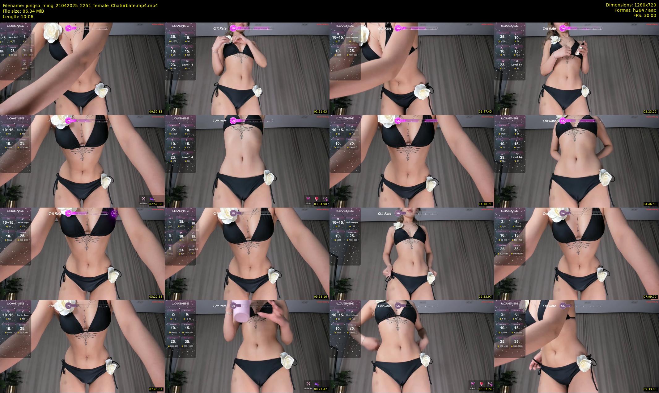 jungso_ming — 11 minute Chaturbate female cam show recording, 720p, Apr 21, 2025