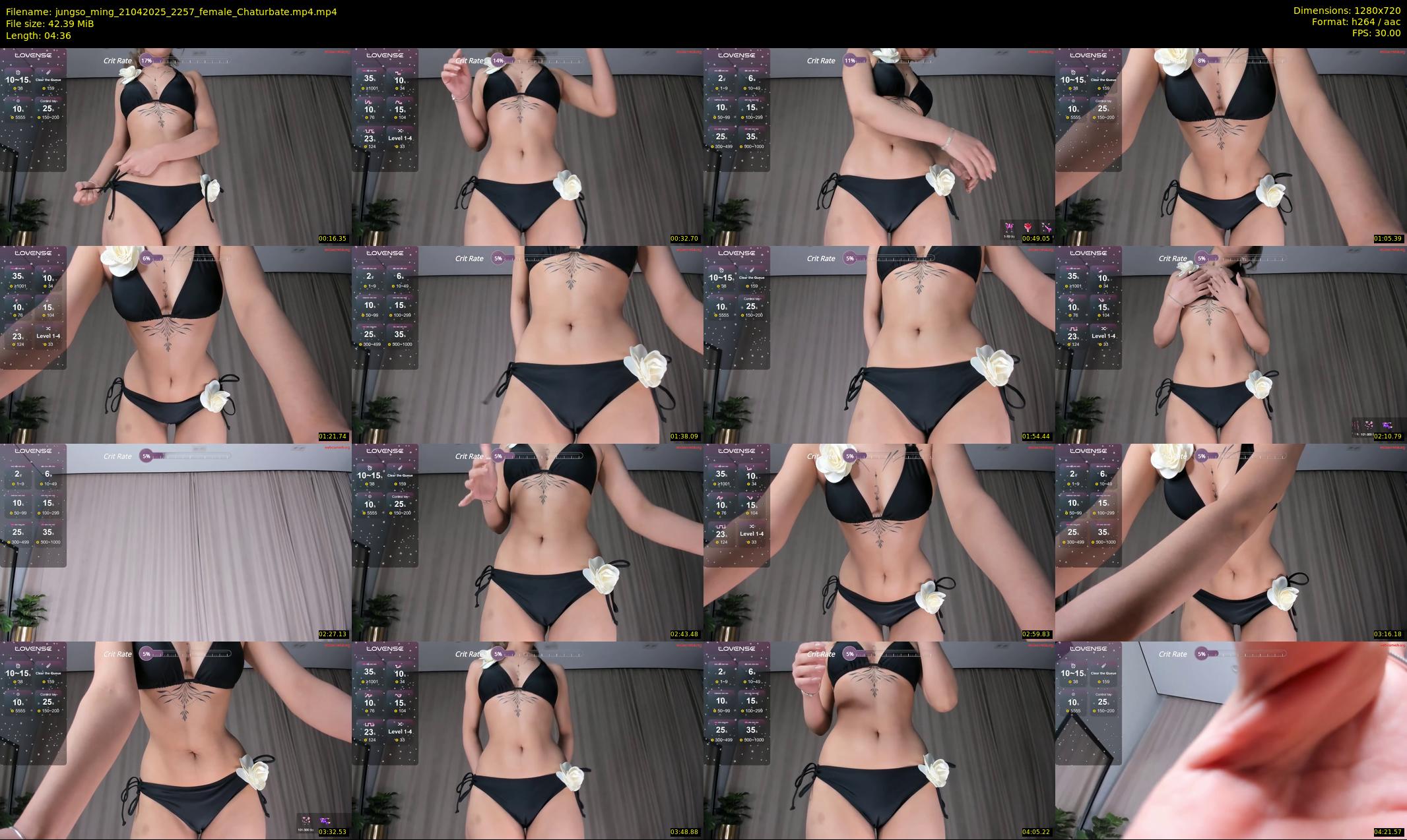 jungso_ming — 5 minute Chaturbate female cam show recording, 720p, Apr 21, 2025