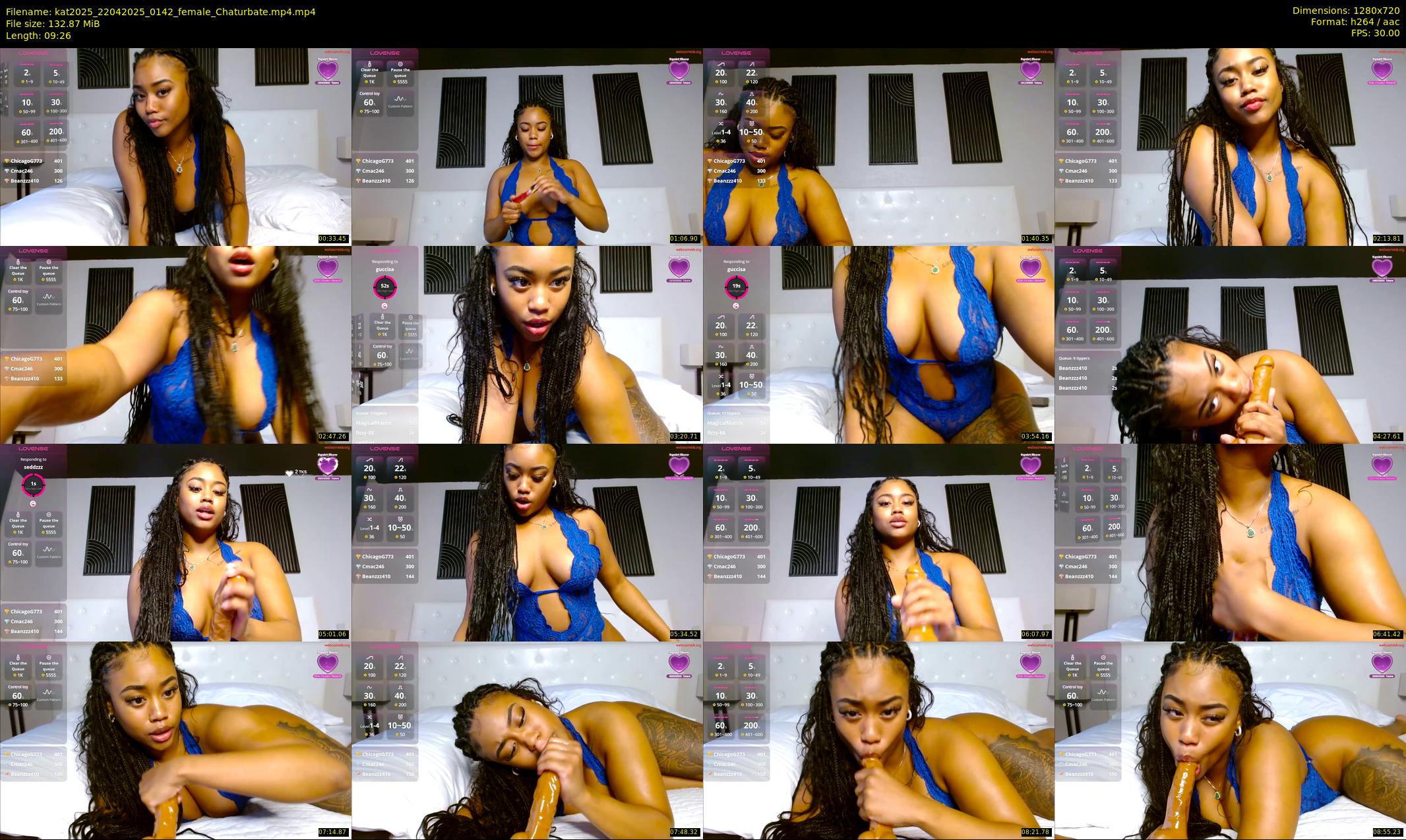 kat2025 — 10 minute Chaturbate female cam show recording, 720p, Apr 22, 2025