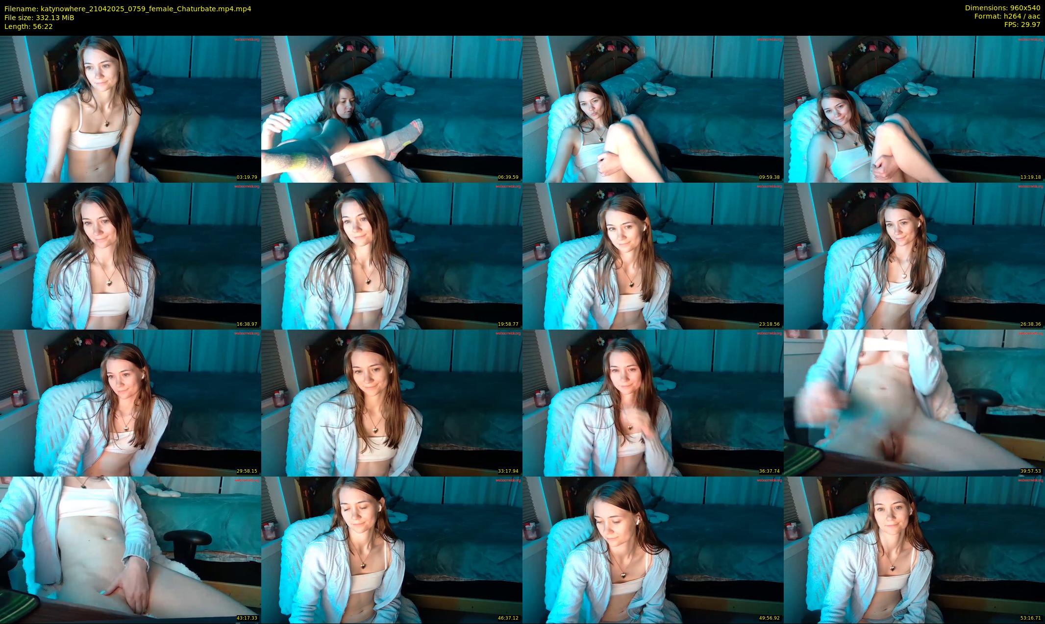 katynowhere — 57 minute Chaturbate female cam show recording, 480p, Apr 21, 2025