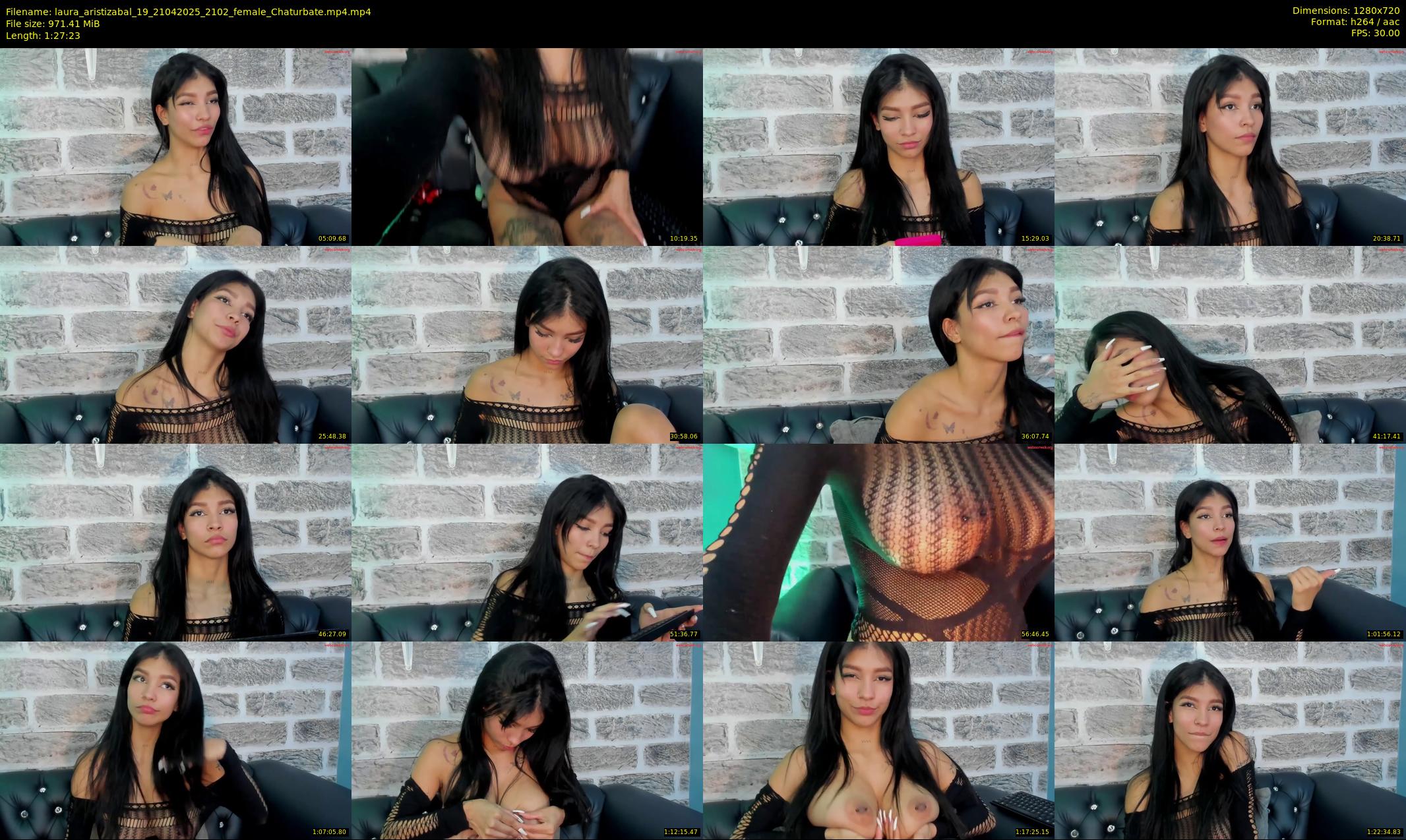 laura_aristizabal_19 — 88 minute Chaturbate female cam show recording, 720p, Apr 21, 2025