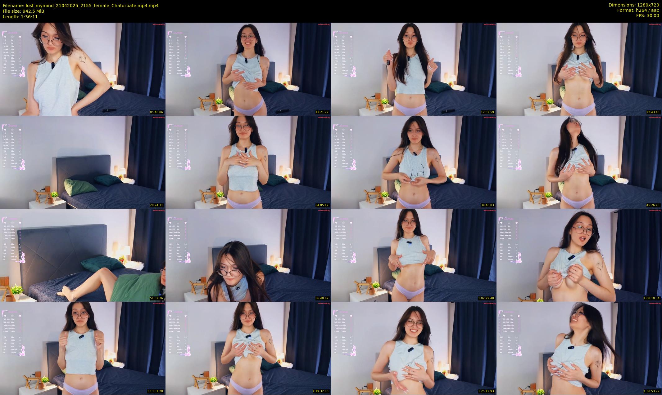 lost_mymind — 97 minute Chaturbate female cam show recording, 720p, Apr 21, 2025