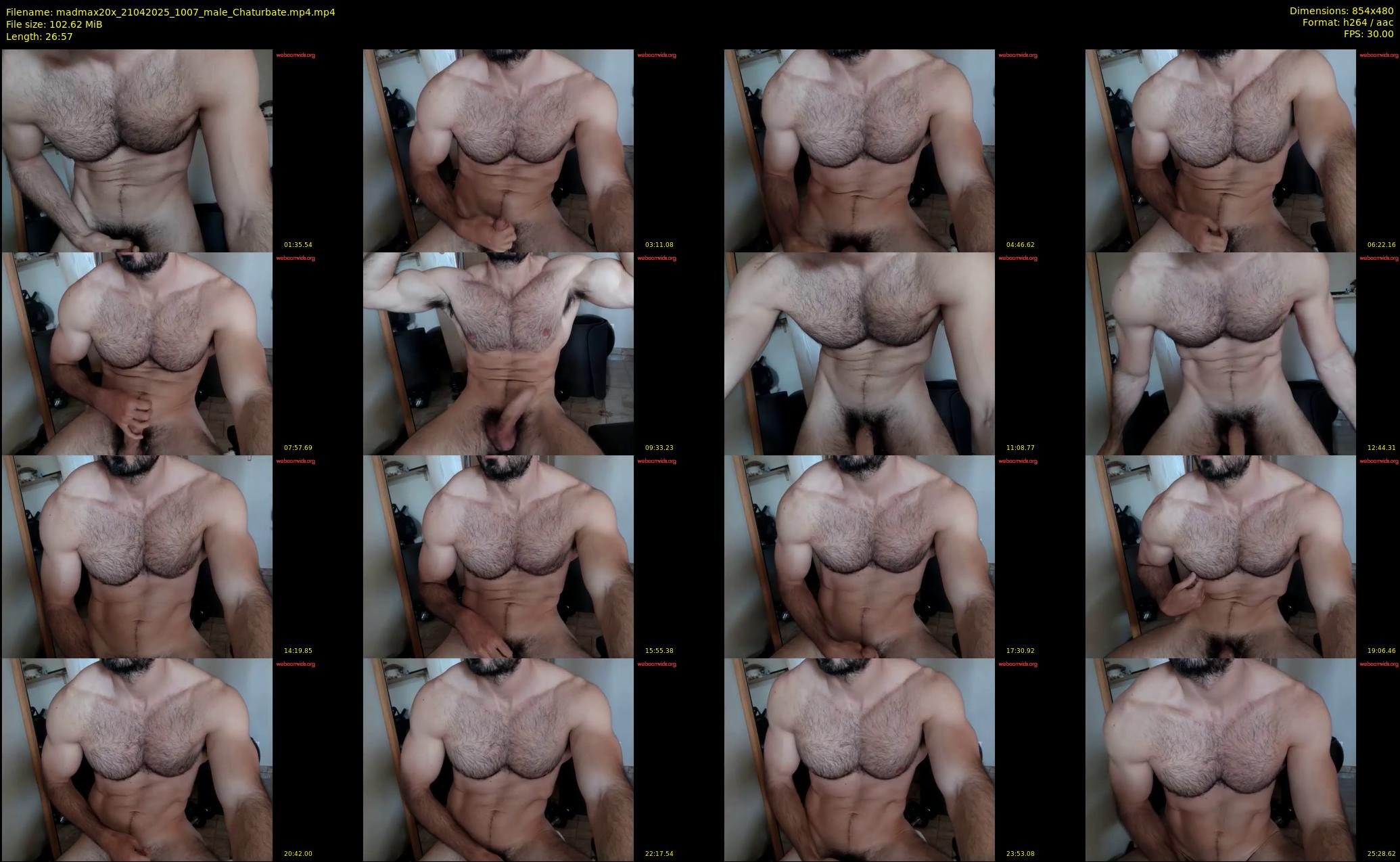 madmax20x — 27 minute Chaturbate male cam show recording, 480p, Apr 21, 2025