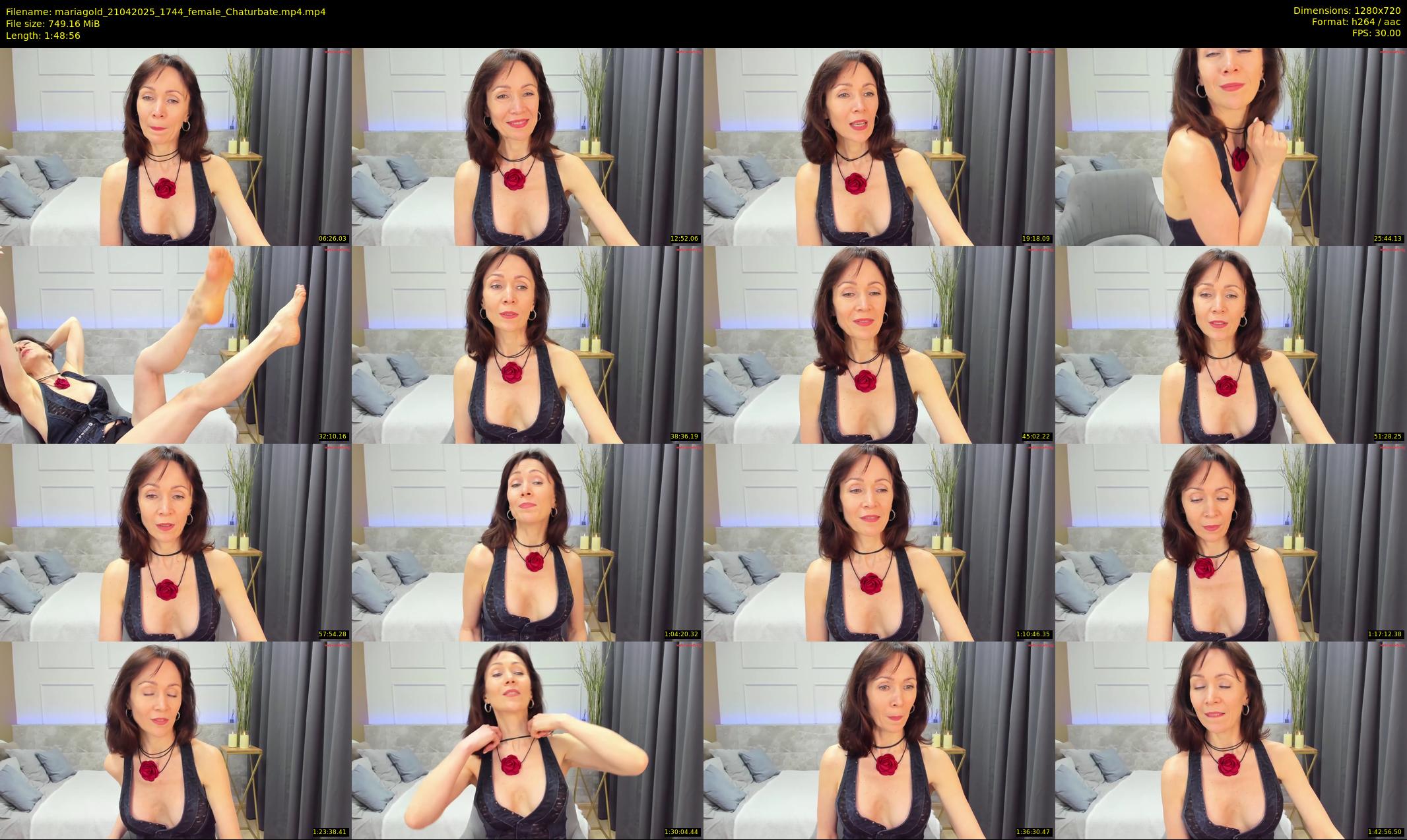 mariagold — 109 minute Chaturbate female cam show recording, 720p, Apr 21, 2025