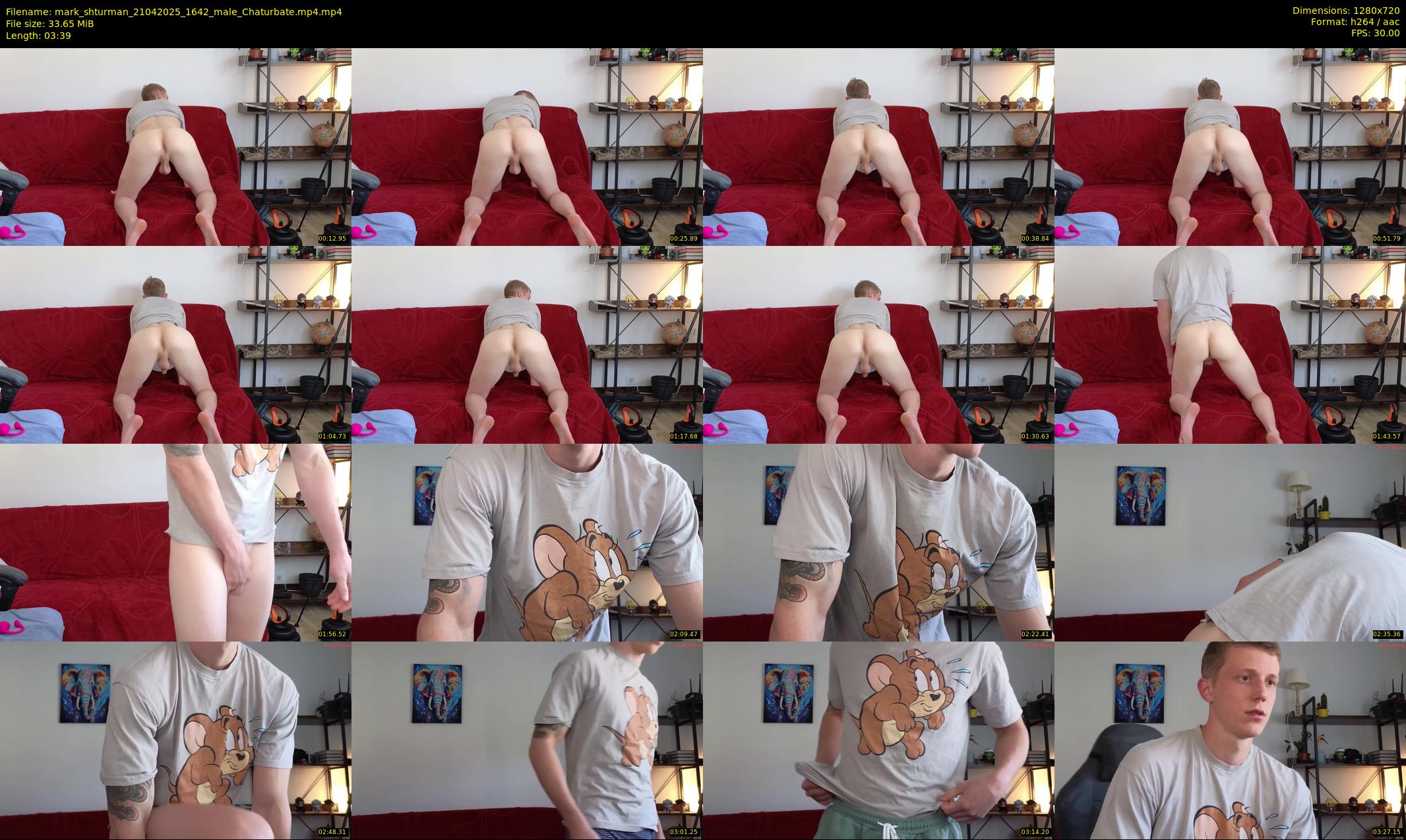 mark_shturman — 4 minute Chaturbate male cam show recording, 720p, Apr 21, 2025