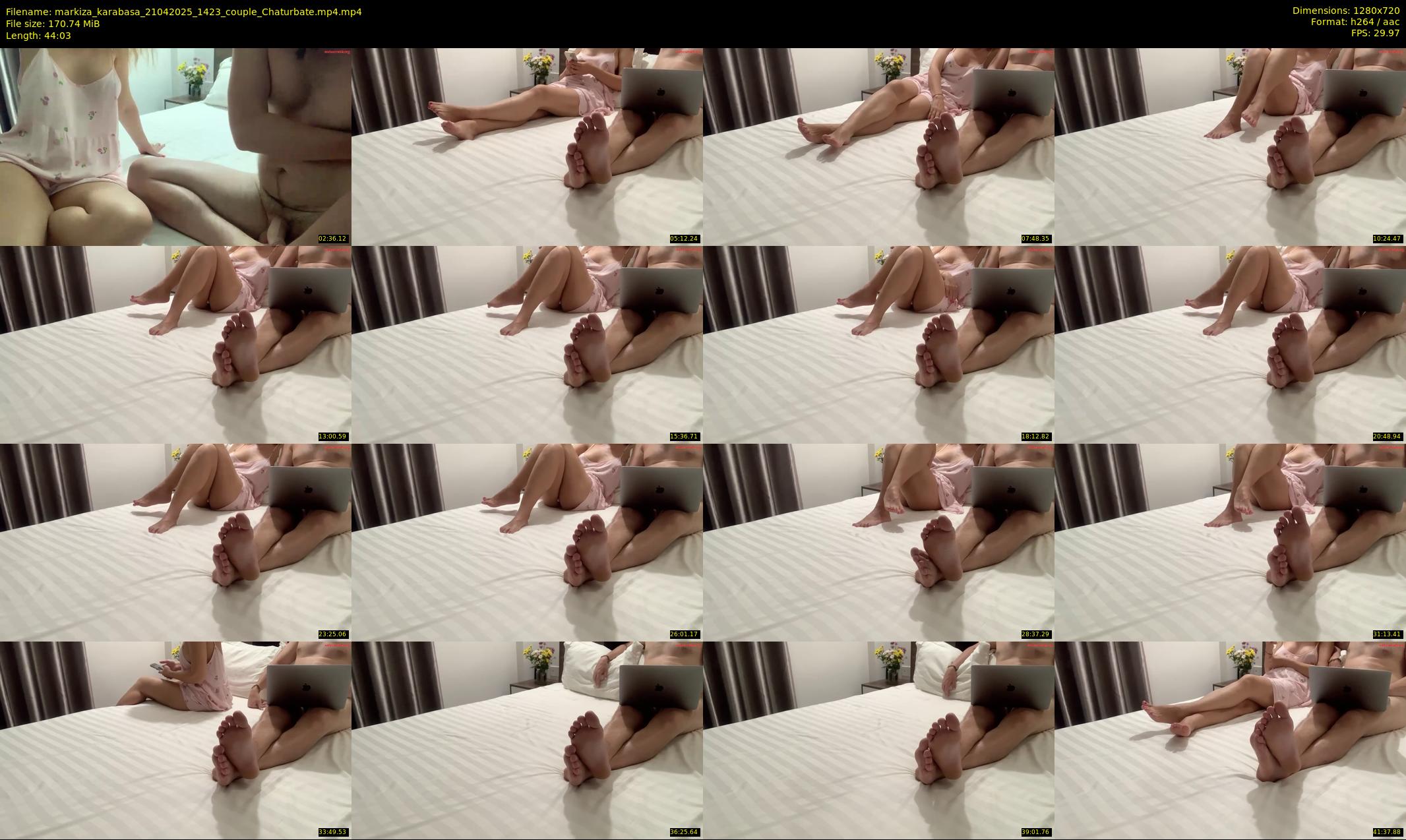 markiza_karabasa — 45 minute Chaturbate couple cam show recording, 720p, Apr 21, 2025
