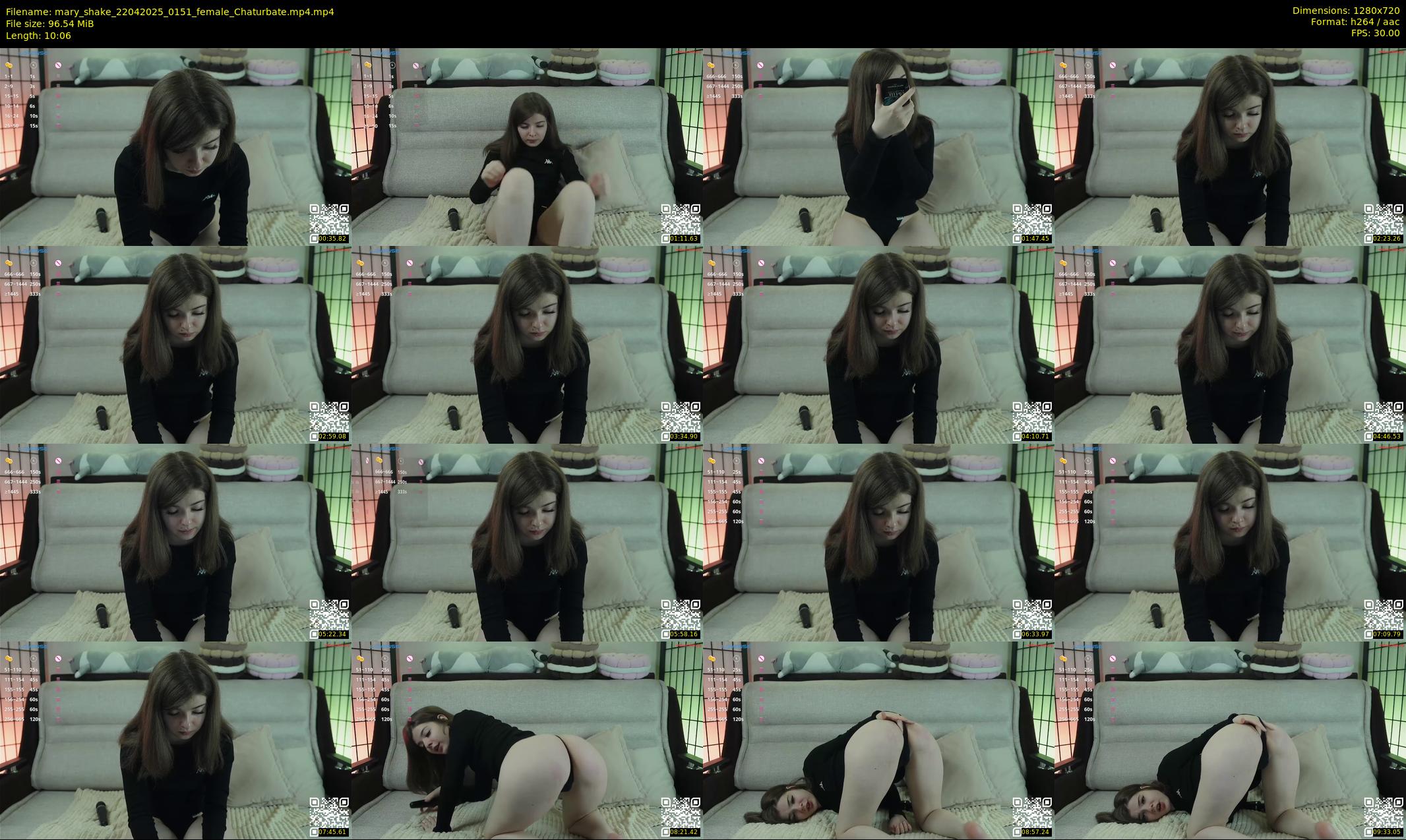 mary_shake — 11 minute Chaturbate female cam show recording, 720p, Apr 22, 2025