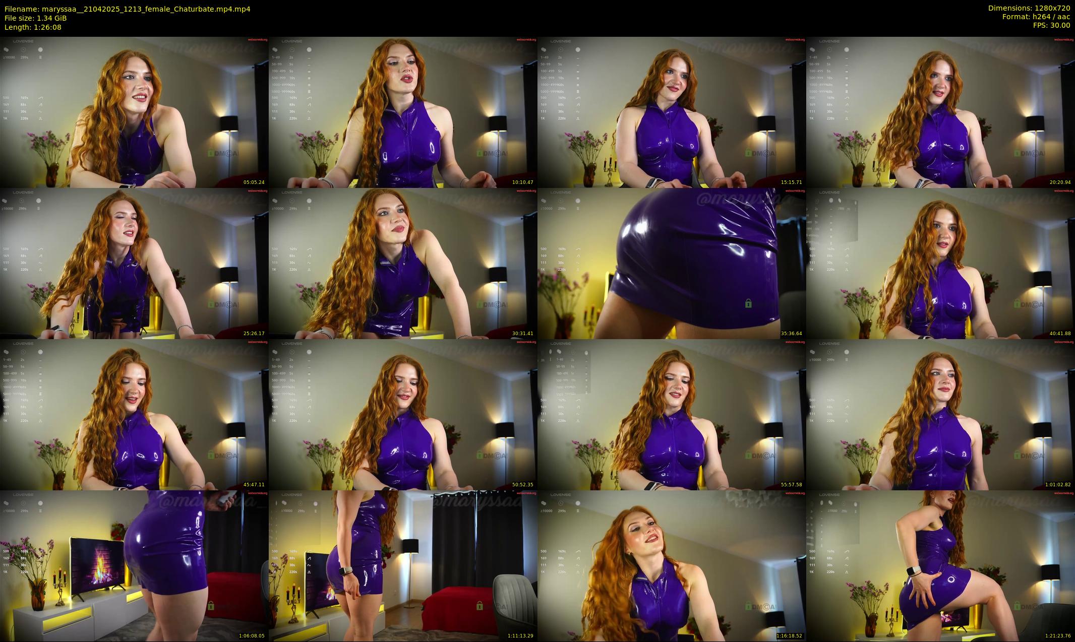 maryssaa_ — 87 minute Chaturbate female cam show recording, 720p, Apr 21, 2025
