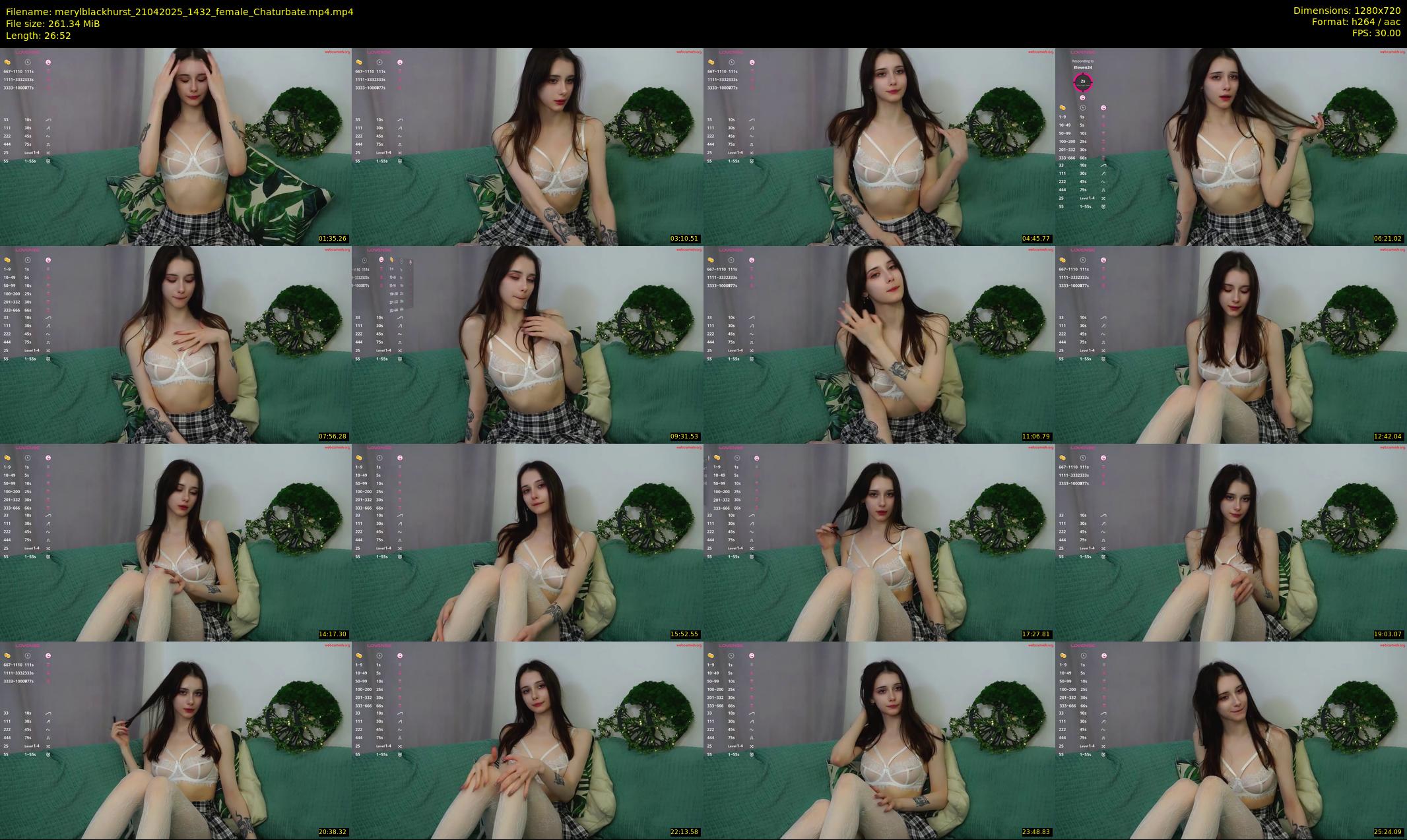 merylblackhurst — 27 minute Chaturbate female cam show recording, 720p, Apr 21, 2025