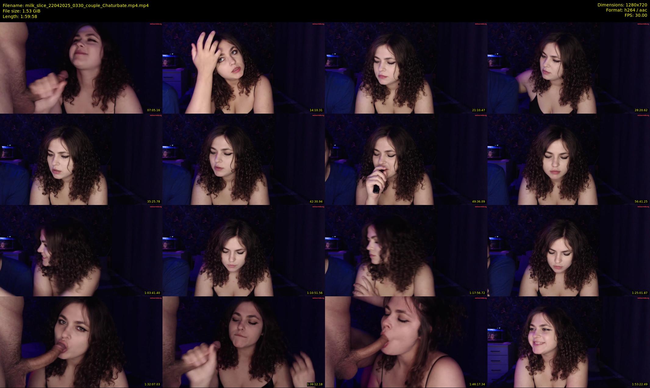 milk_slice — 120 minute Chaturbate couple cam show recording, 720p, Apr 22, 2025