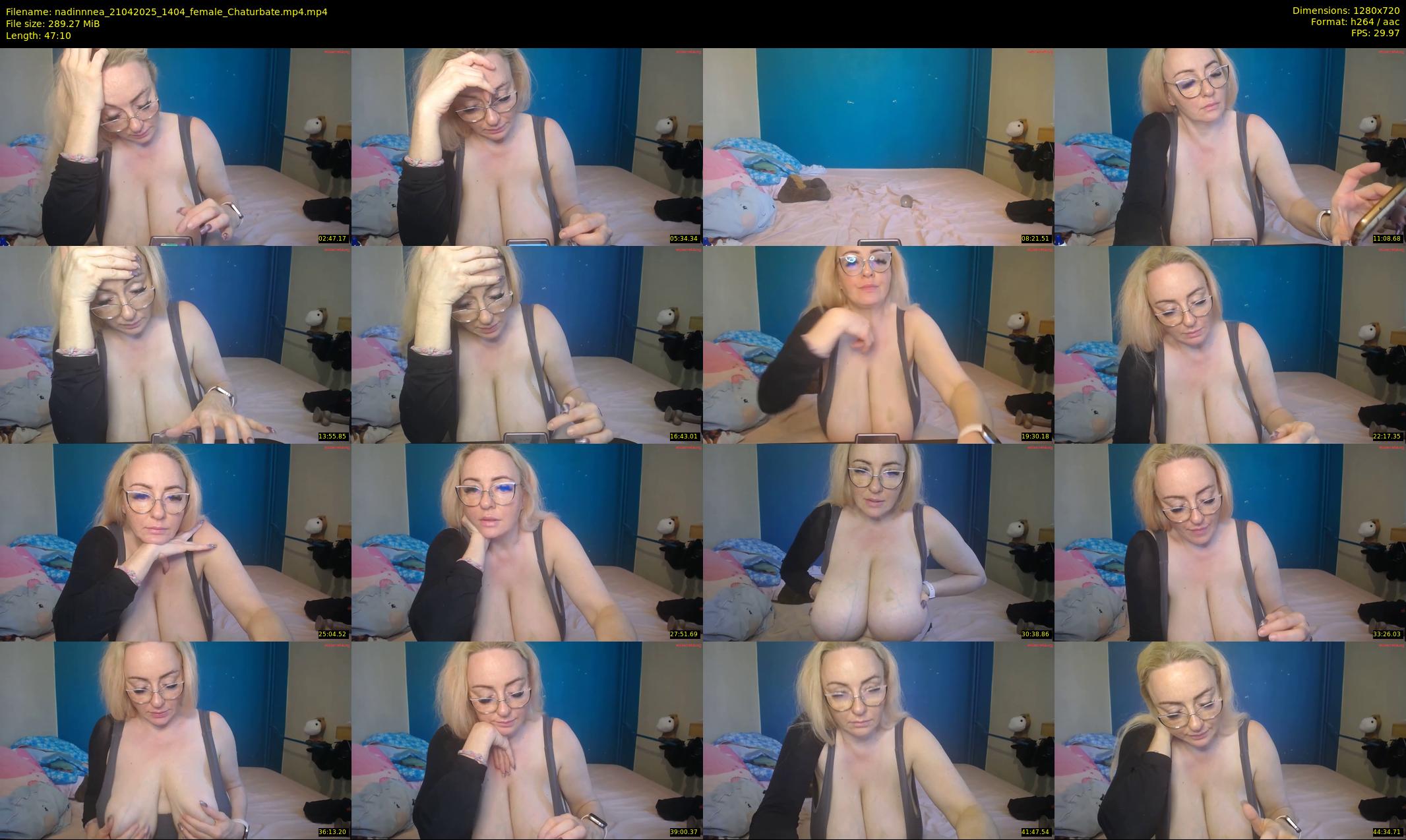 nadinnnea — 48 minute Chaturbate female cam show recording, 720p, Apr 21, 2025