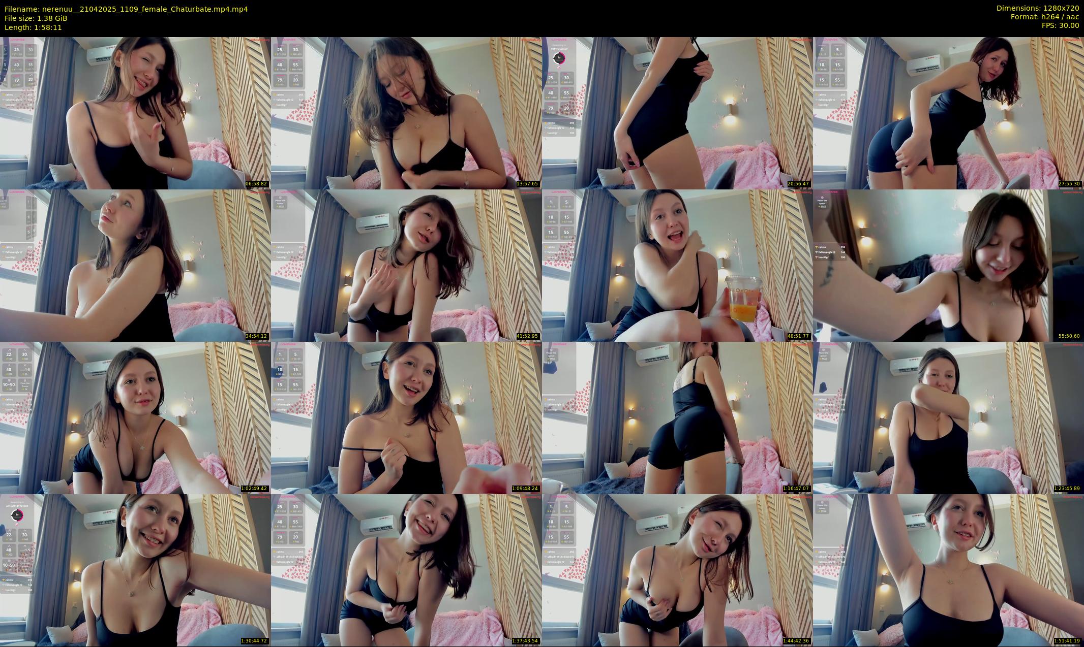 nerenuu_ — 119 minute Chaturbate female cam show recording, 720p, Apr 21, 2025