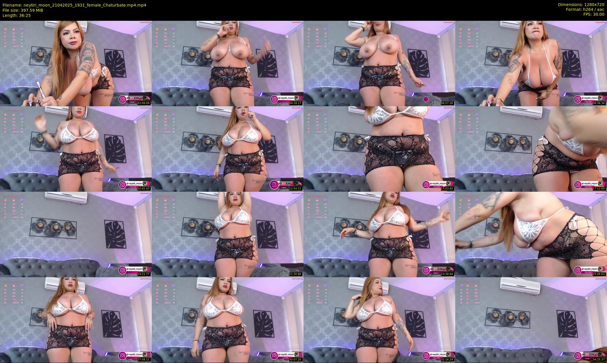neytiri_moon — 37 minute Chaturbate female cam show recording, 720p, Apr 21, 2025