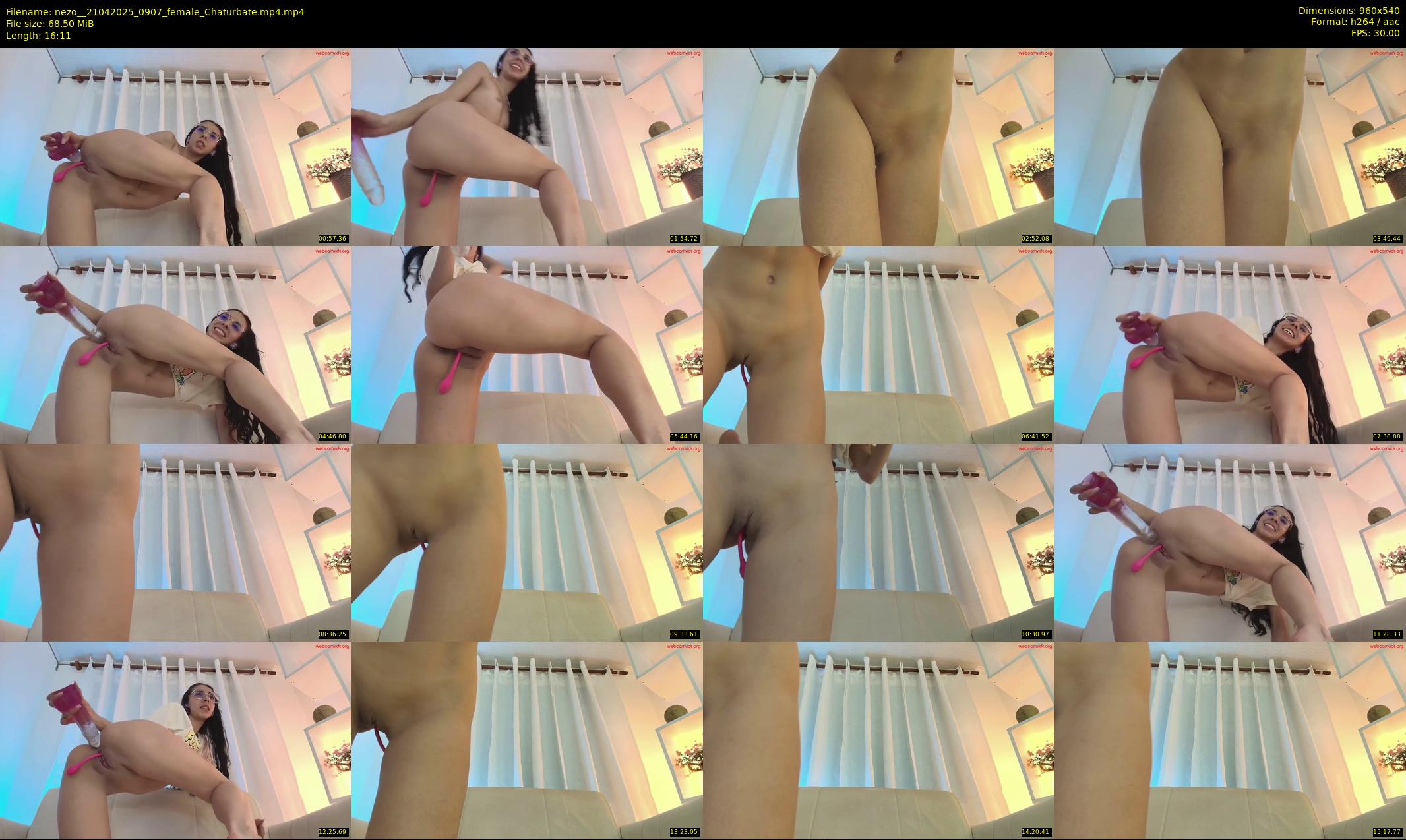 nezo_ — 17 minute Chaturbate female cam show recording, 480p, Apr 21, 2025