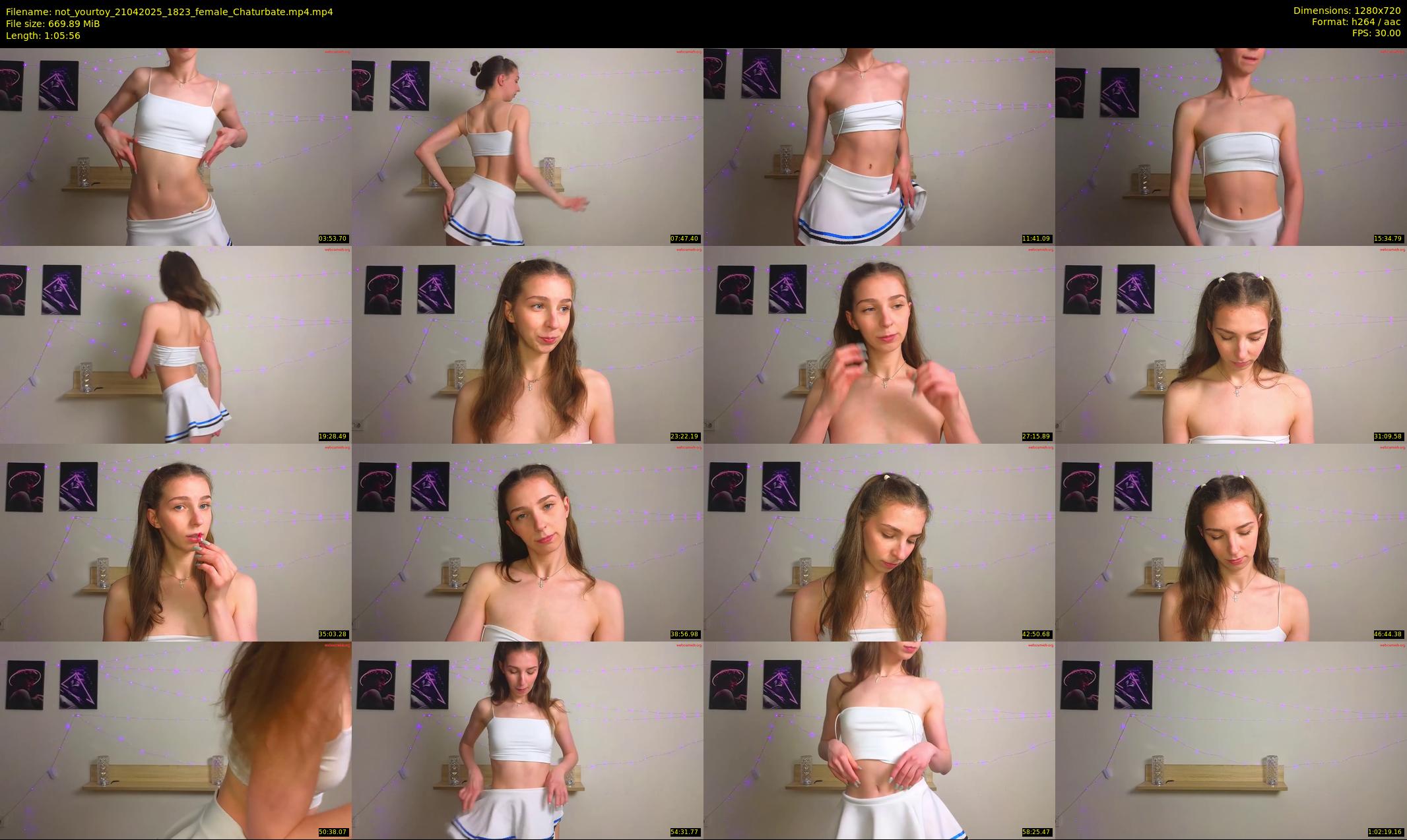 not_yourtoy — 66 minute Chaturbate female cam show recording, 720p, Apr 21, 2025