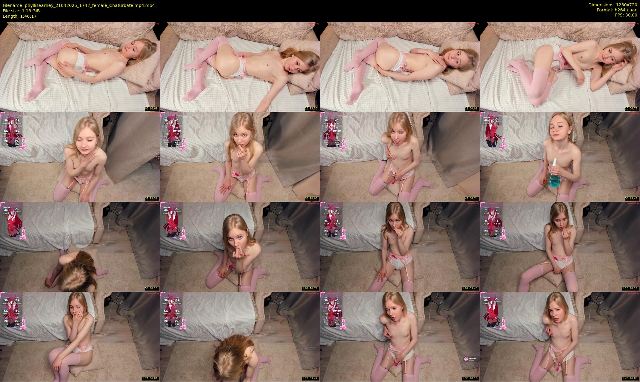 phyllisearney — 107 minute Chaturbate female cam show recording, 720p, Apr 21, 2025