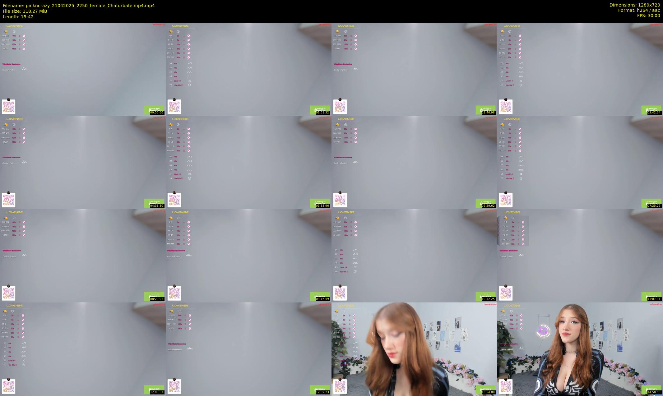pinkncrazy — 16 minute Chaturbate female cam show recording, 720p, Apr 21, 2025