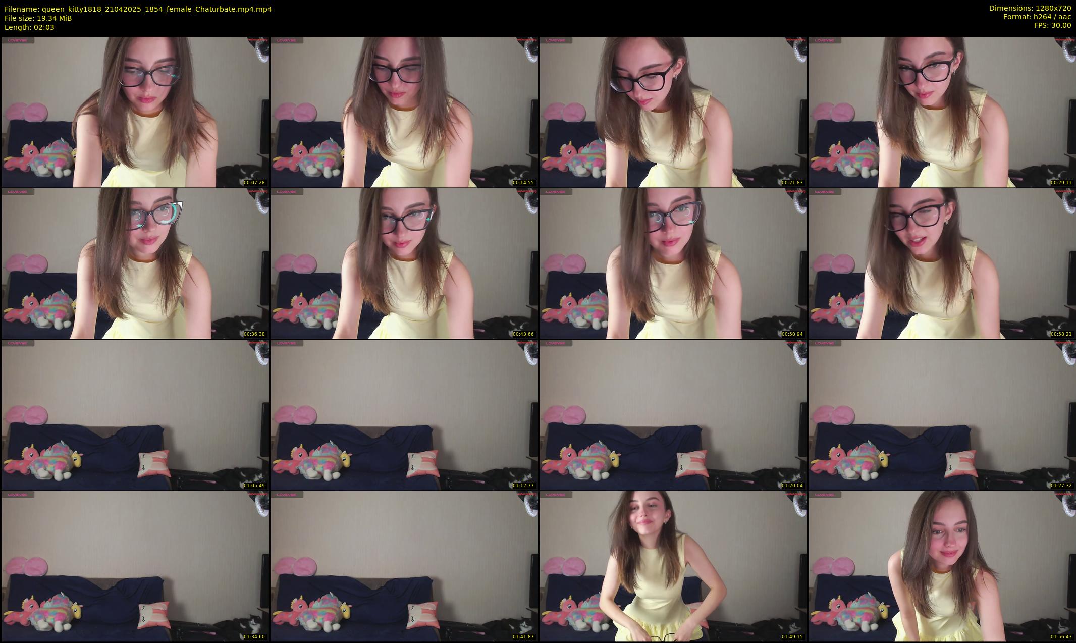 queen_kitty1818 — 3 minute Chaturbate female cam show recording, 720p, Apr 21, 2025