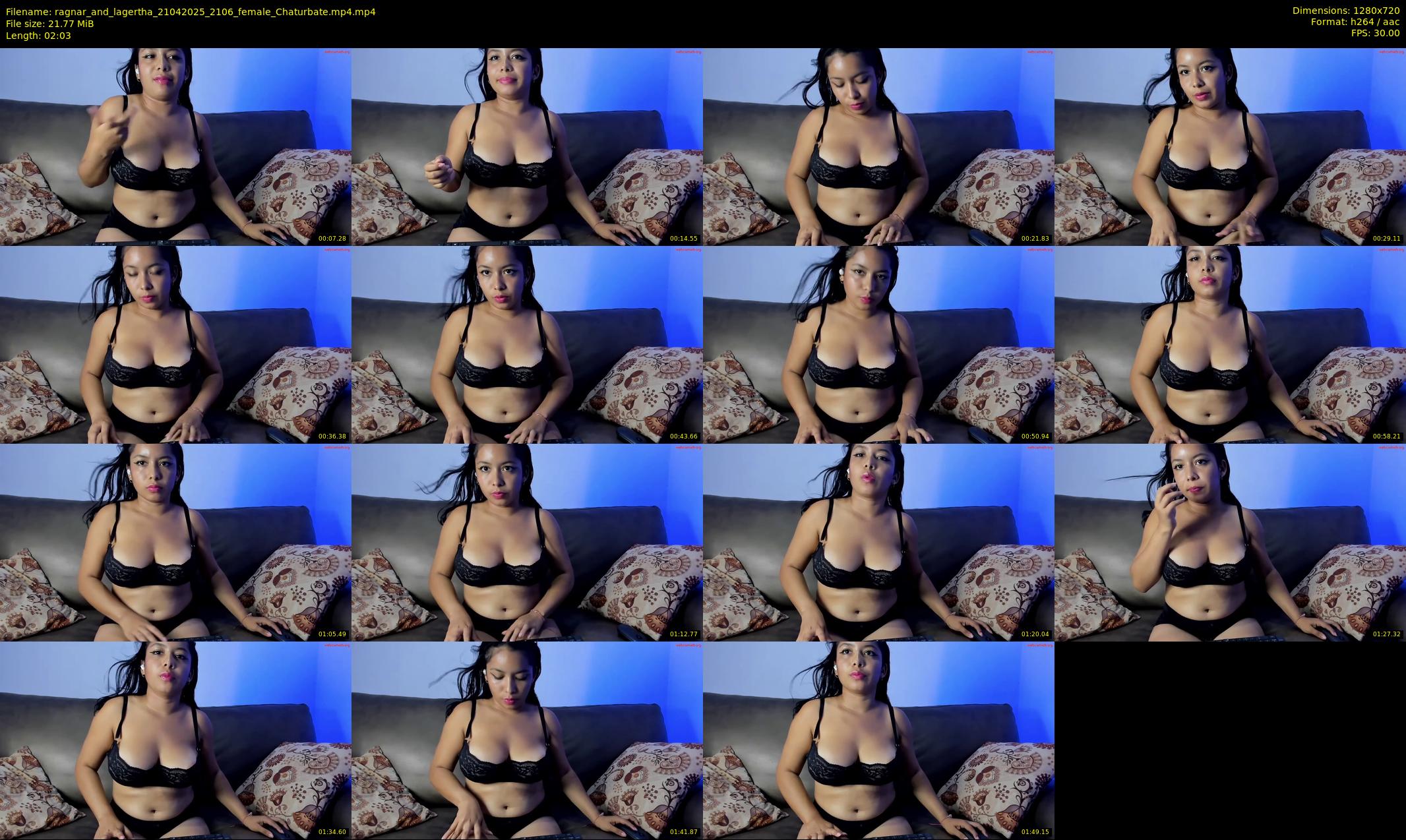 ragnar_and_lagertha — 3 minute Chaturbate couple cam show recording, 720p, Apr 21, 2025