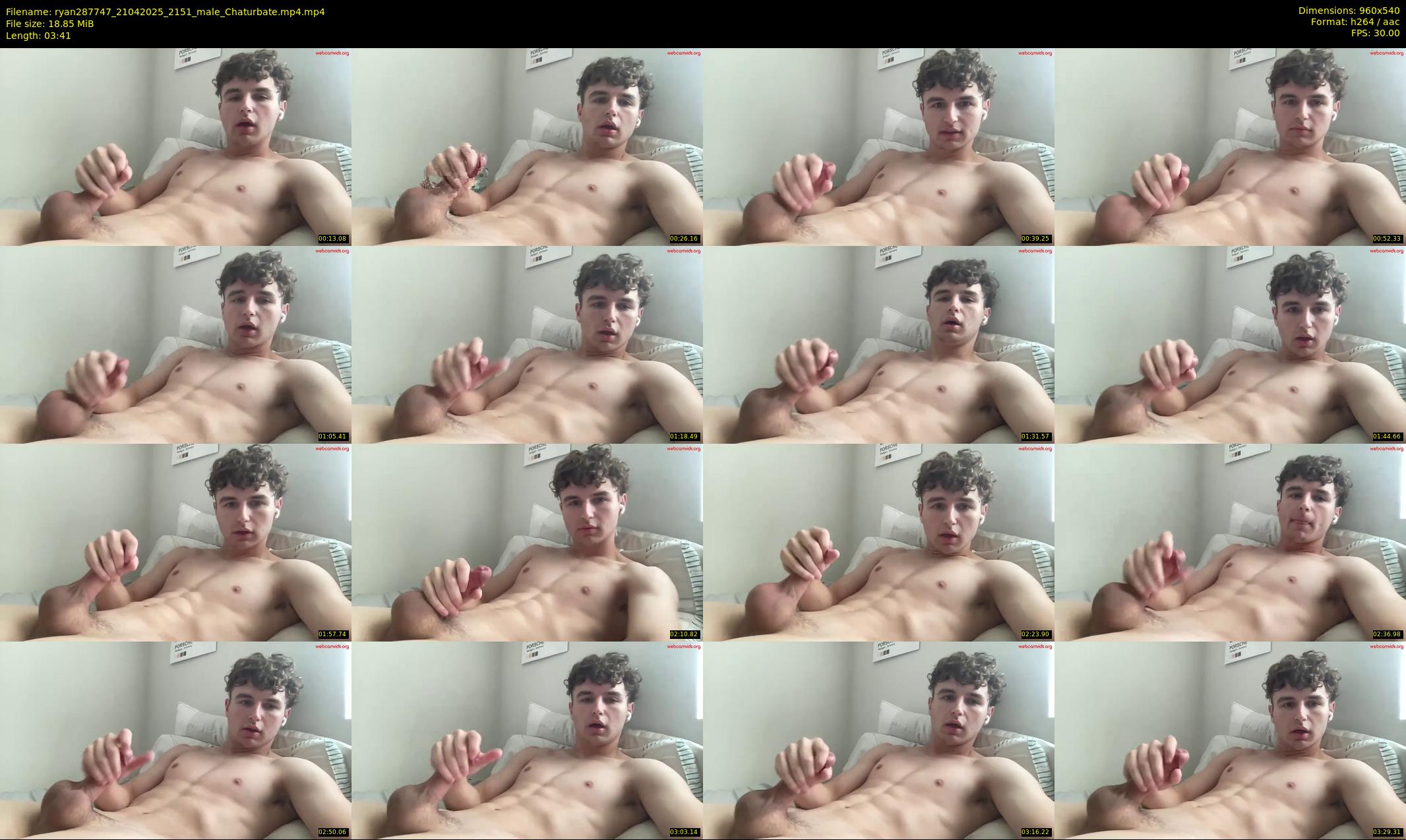ryan287747 — 4 minute Chaturbate male cam show recording, 480p, Apr 21, 2025