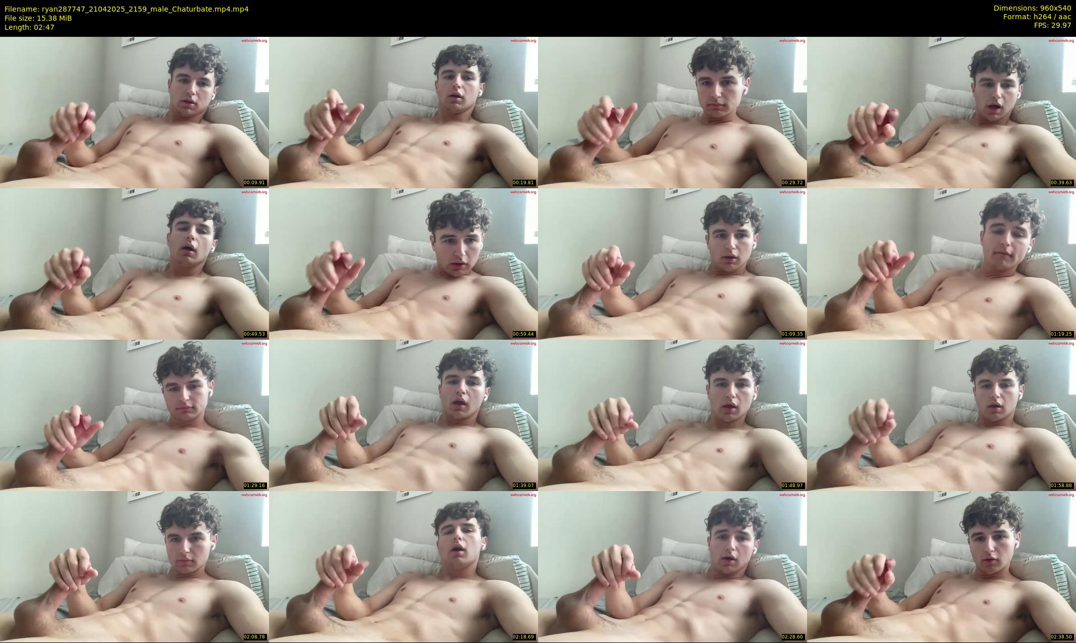 ryan287747 — 3 minute Chaturbate male cam show recording, 480p, Apr 21, 2025