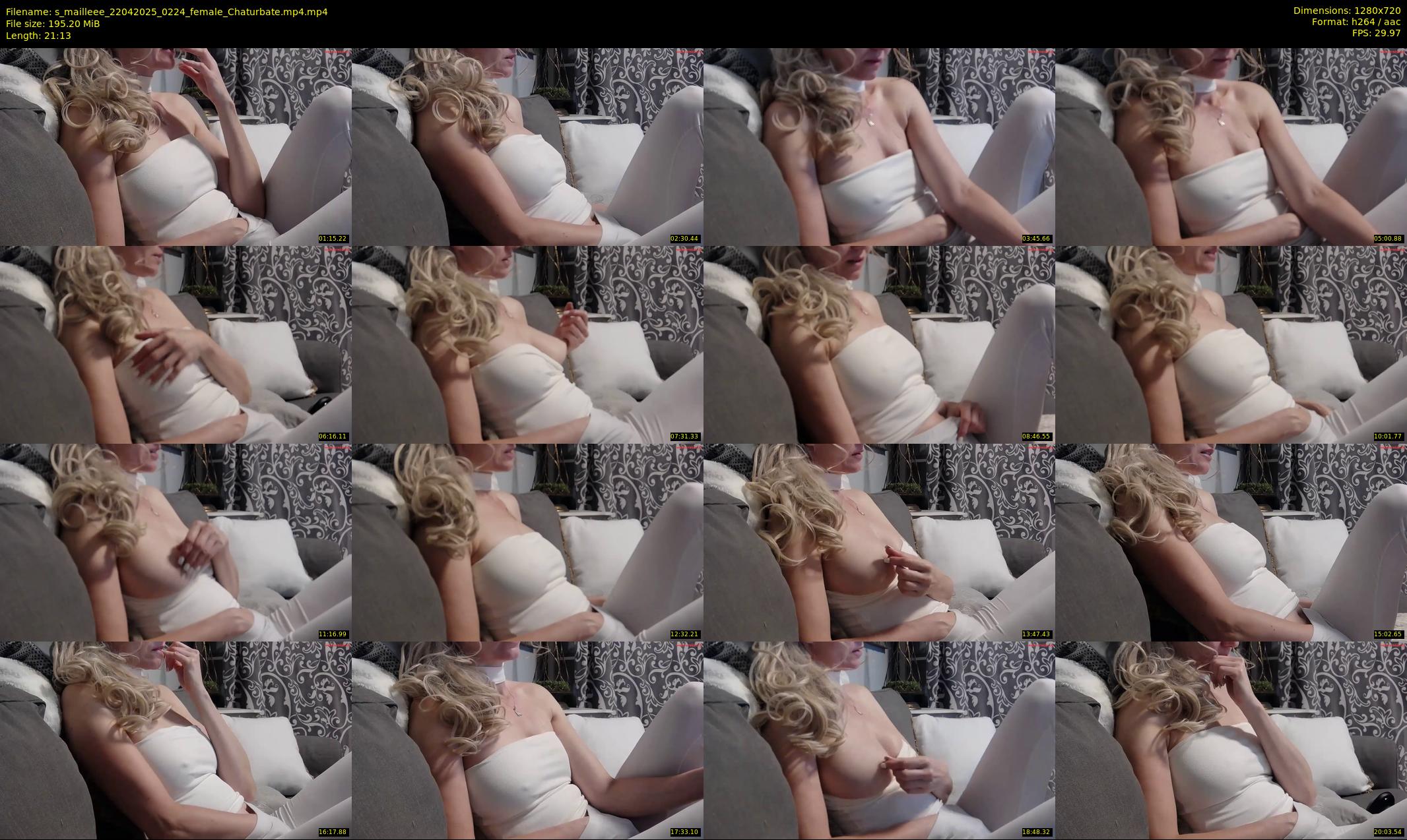 s_mailleee — 22 minute Chaturbate female cam show recording, 720p, Apr 22, 2025