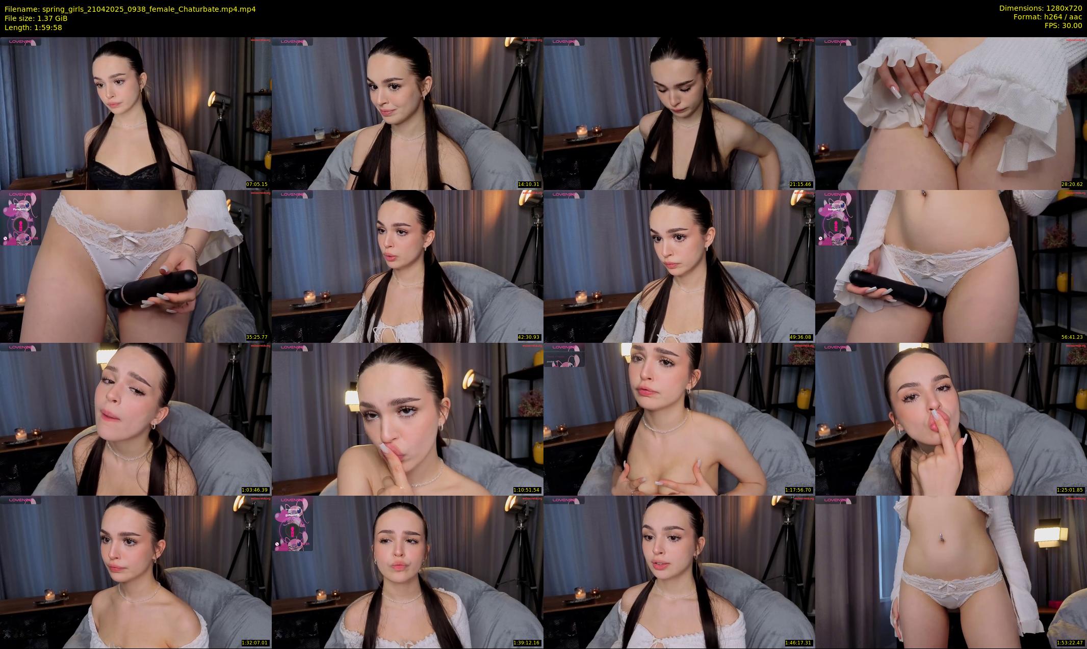 spring_girls — 120 minute Chaturbate female cam show recording, 720p, Apr 21, 2025