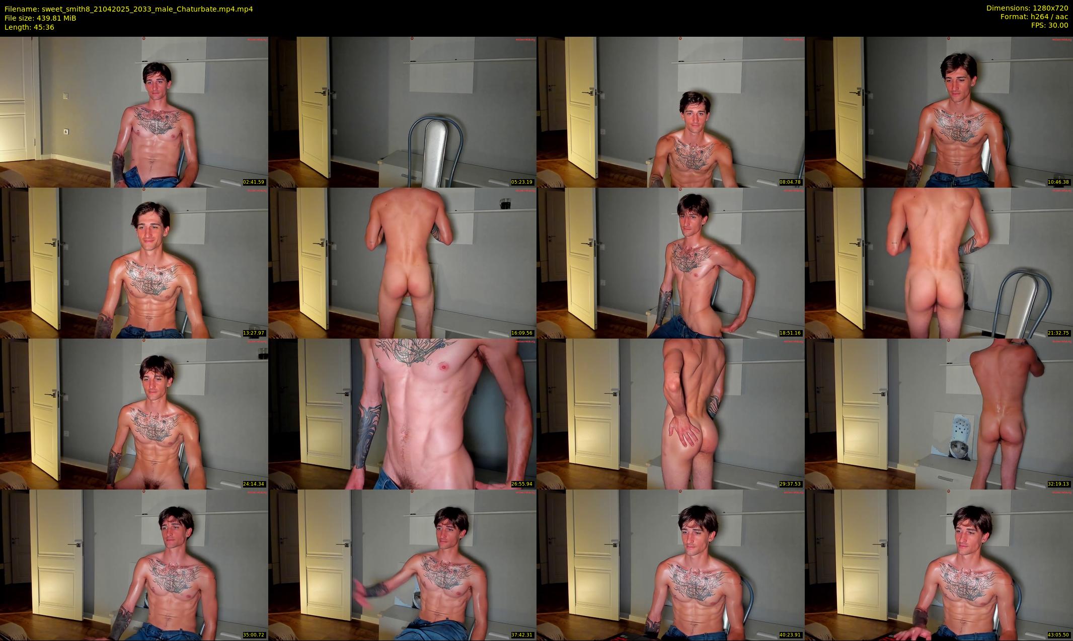 sweet_smith8 — 46 minute Chaturbate male cam show recording, 720p, Apr 21, 2025