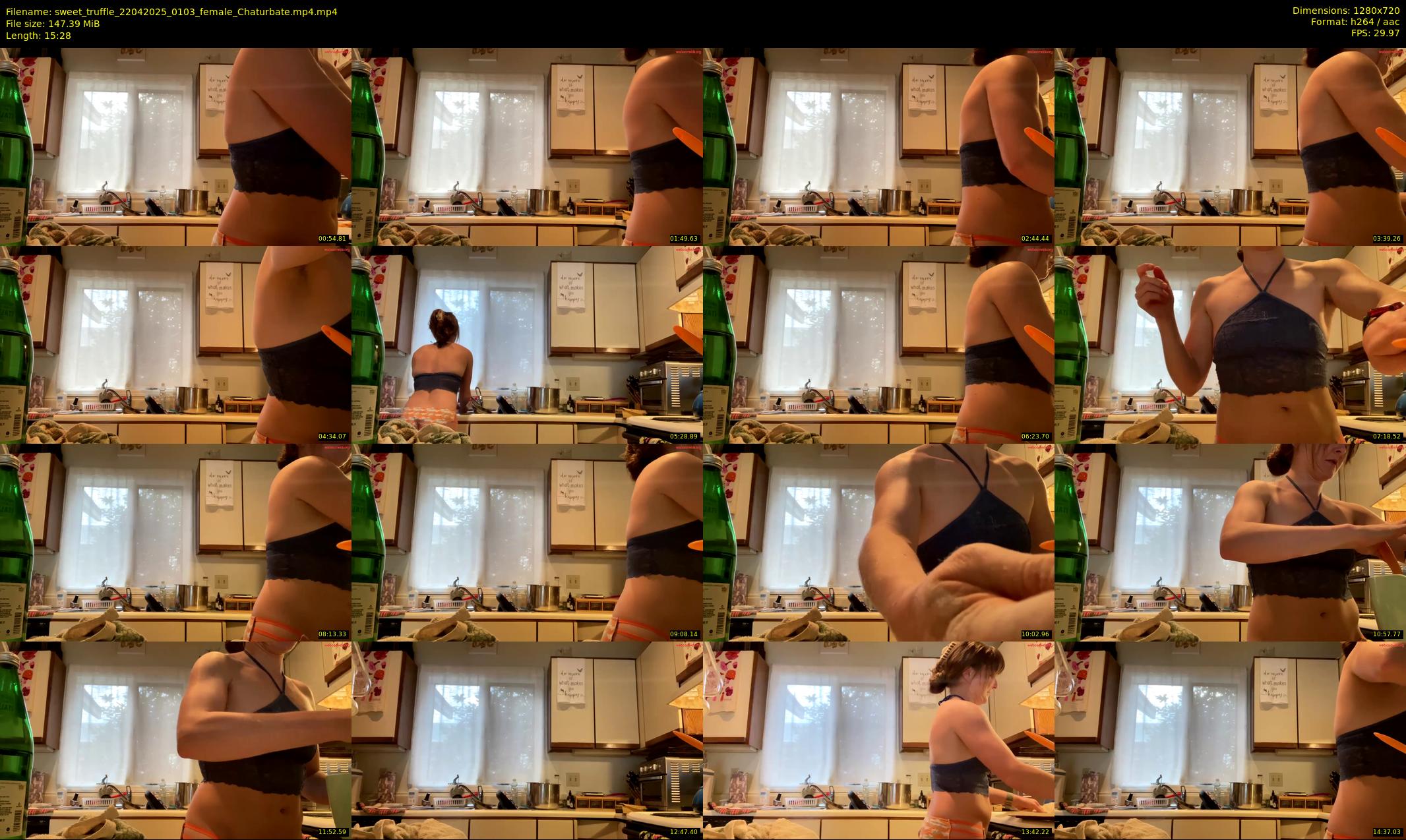 sweet_truffle — 16 minute Chaturbate female cam show recording, 720p, Apr 22, 2025