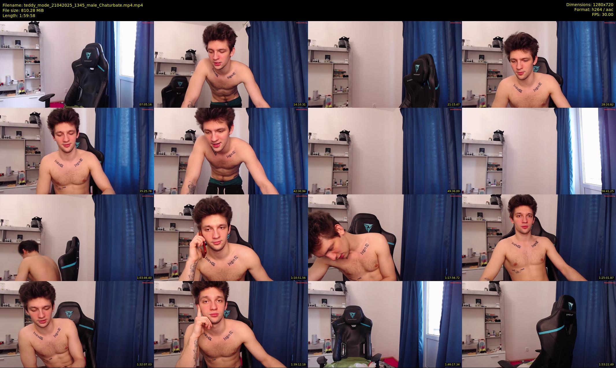 teddy_mode — 120 minute Chaturbate couple cam show recording, 720p, Apr 21, 2025
