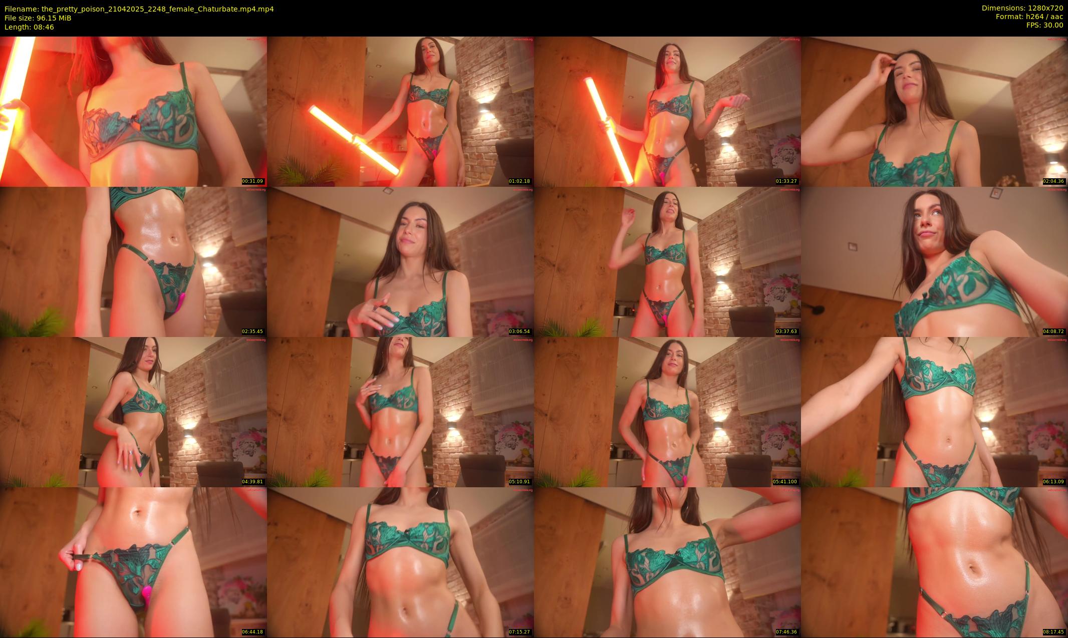 the_pretty_poison — 9 minute Chaturbate couple cam show recording, 720p, Apr 21, 2025