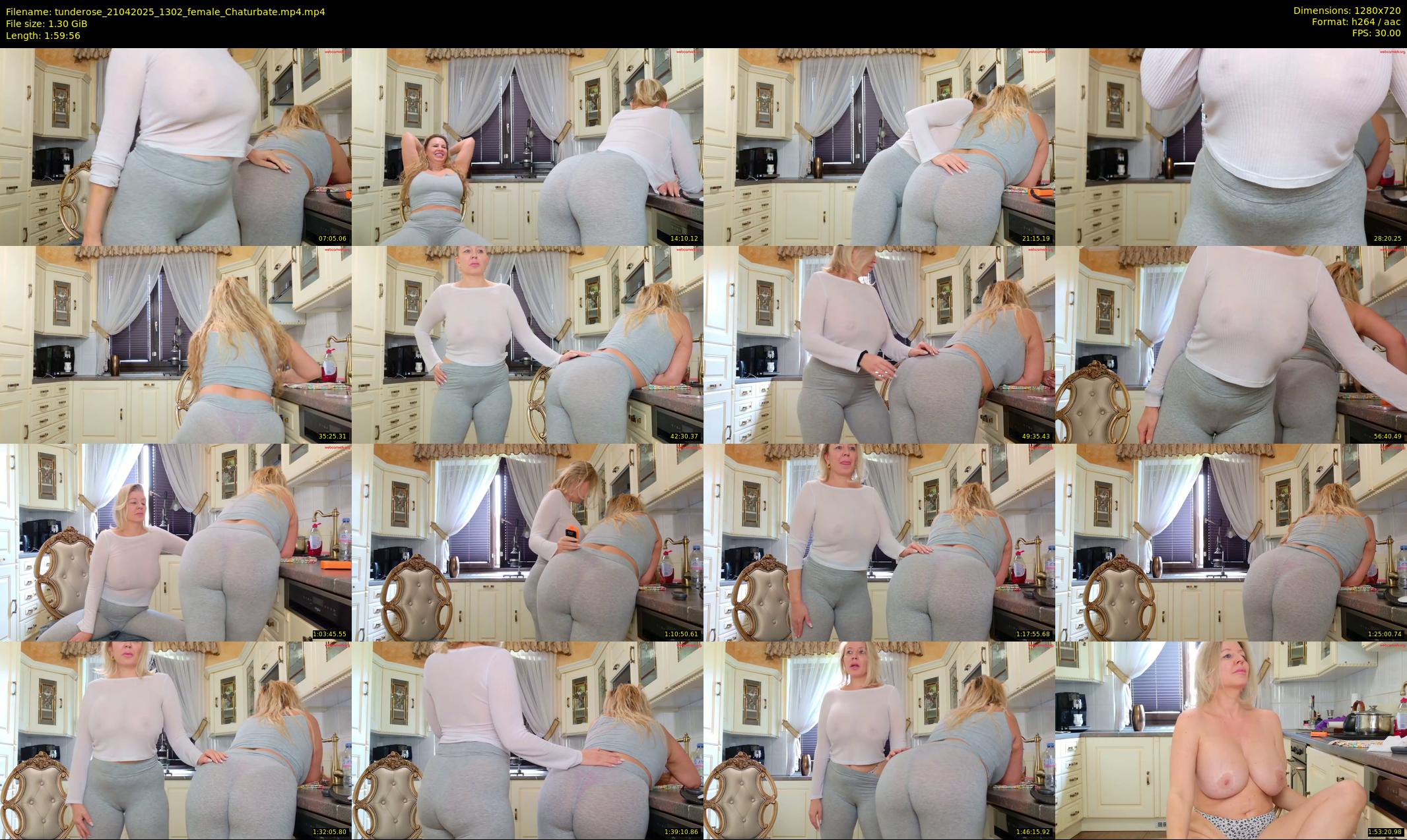 tunderose — 120 minute Chaturbate female cam show recording, 720p, Apr 21, 2025