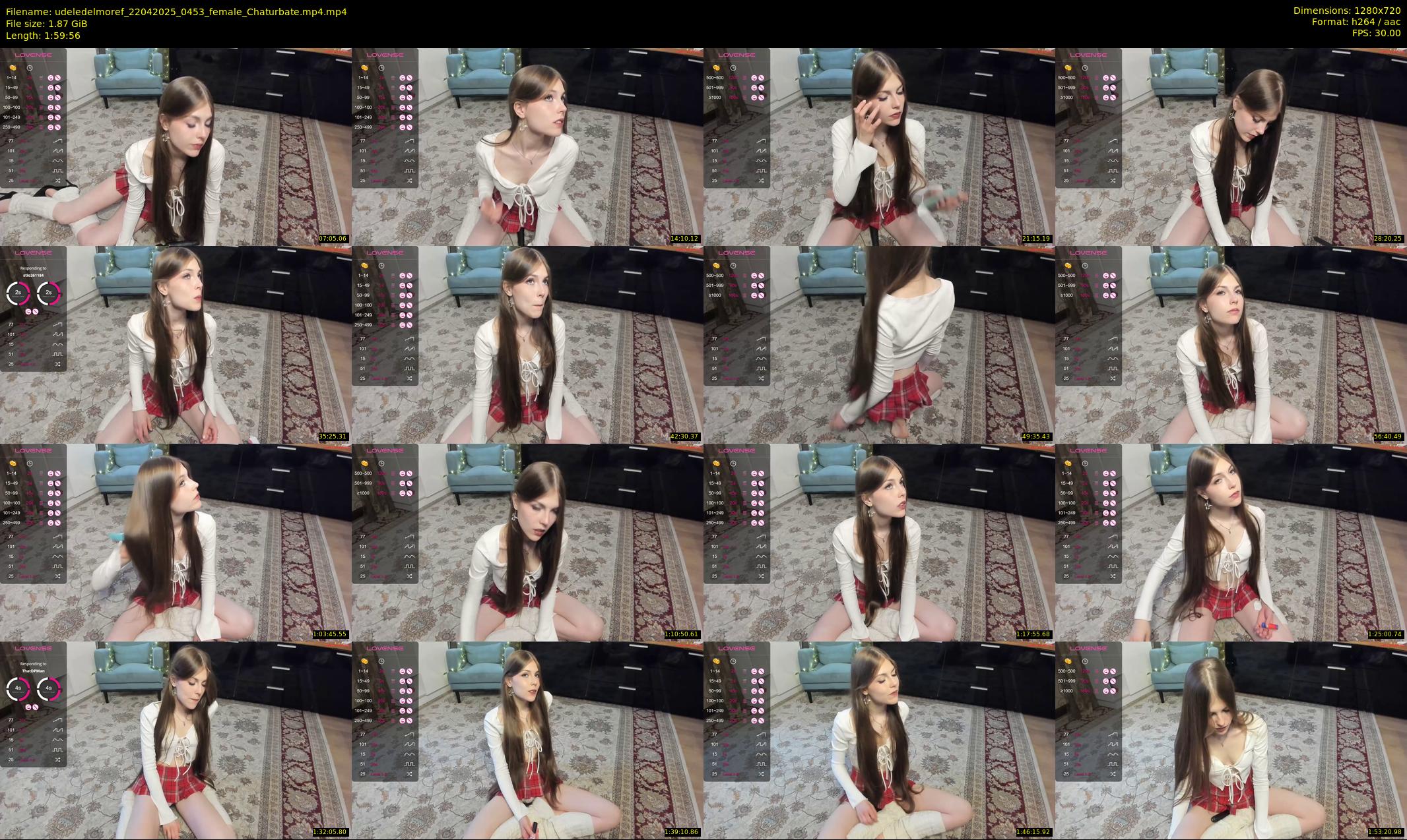 udeledelmoref — 120 minute Chaturbate female cam show recording, 720p, Apr 22, 2025