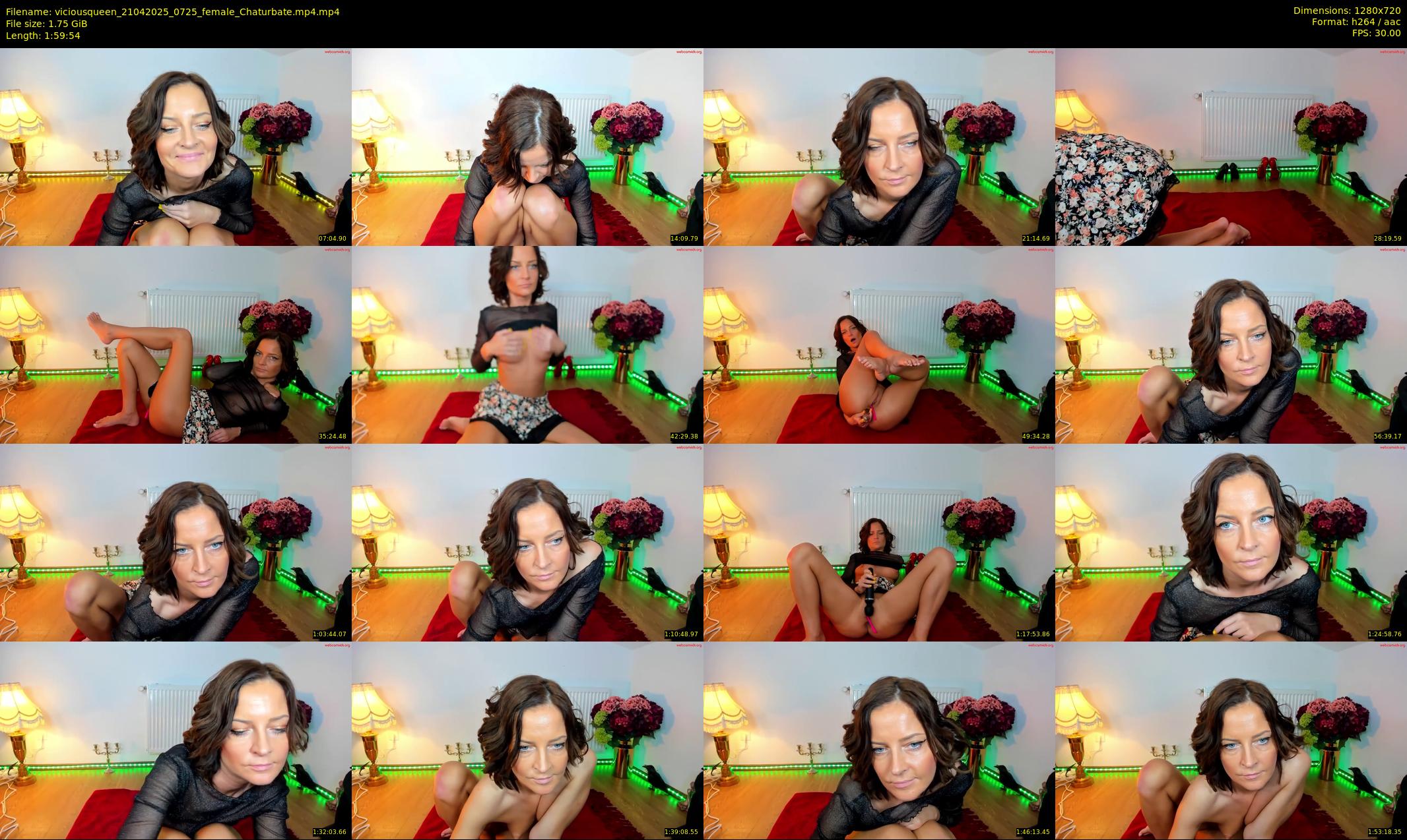 viciousqueen — 120 minute Chaturbate female cam show recording, 720p, Apr 21, 2025