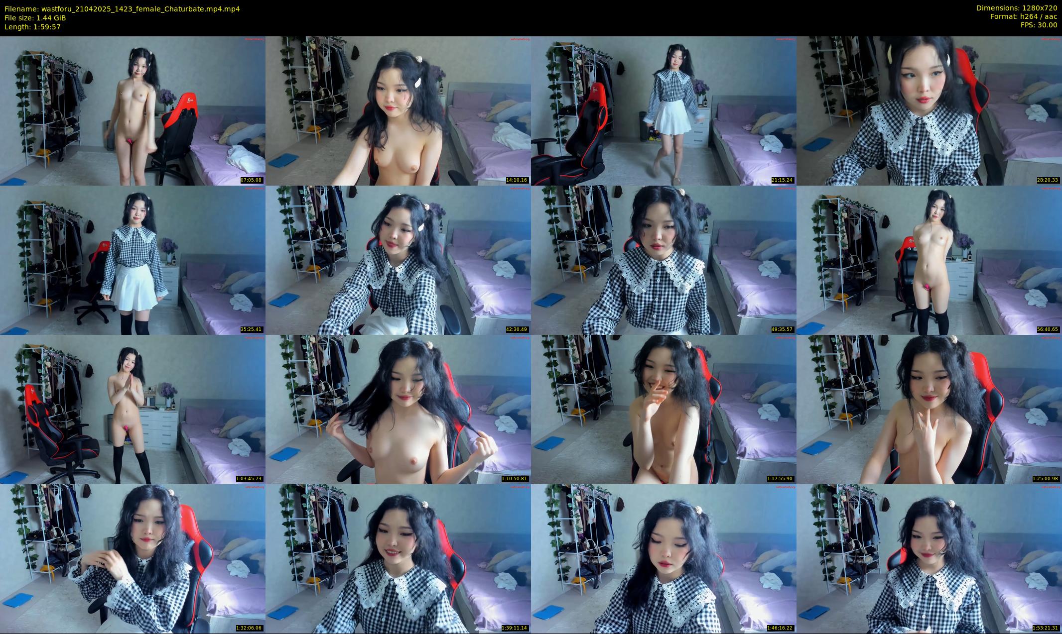 wastforu — 120 minute Chaturbate female cam show recording, 720p, Apr 21, 2025