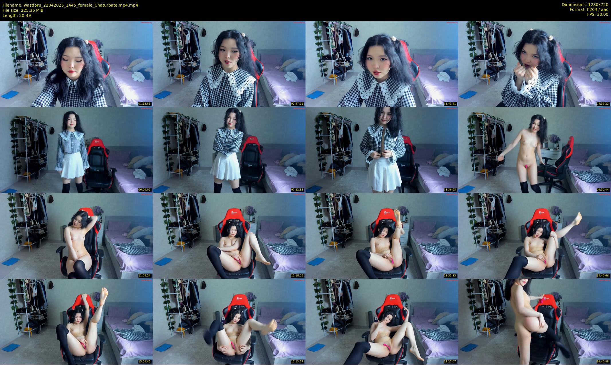 wastforu — 21 minute Chaturbate female cam show recording, 720p, Apr 21, 2025