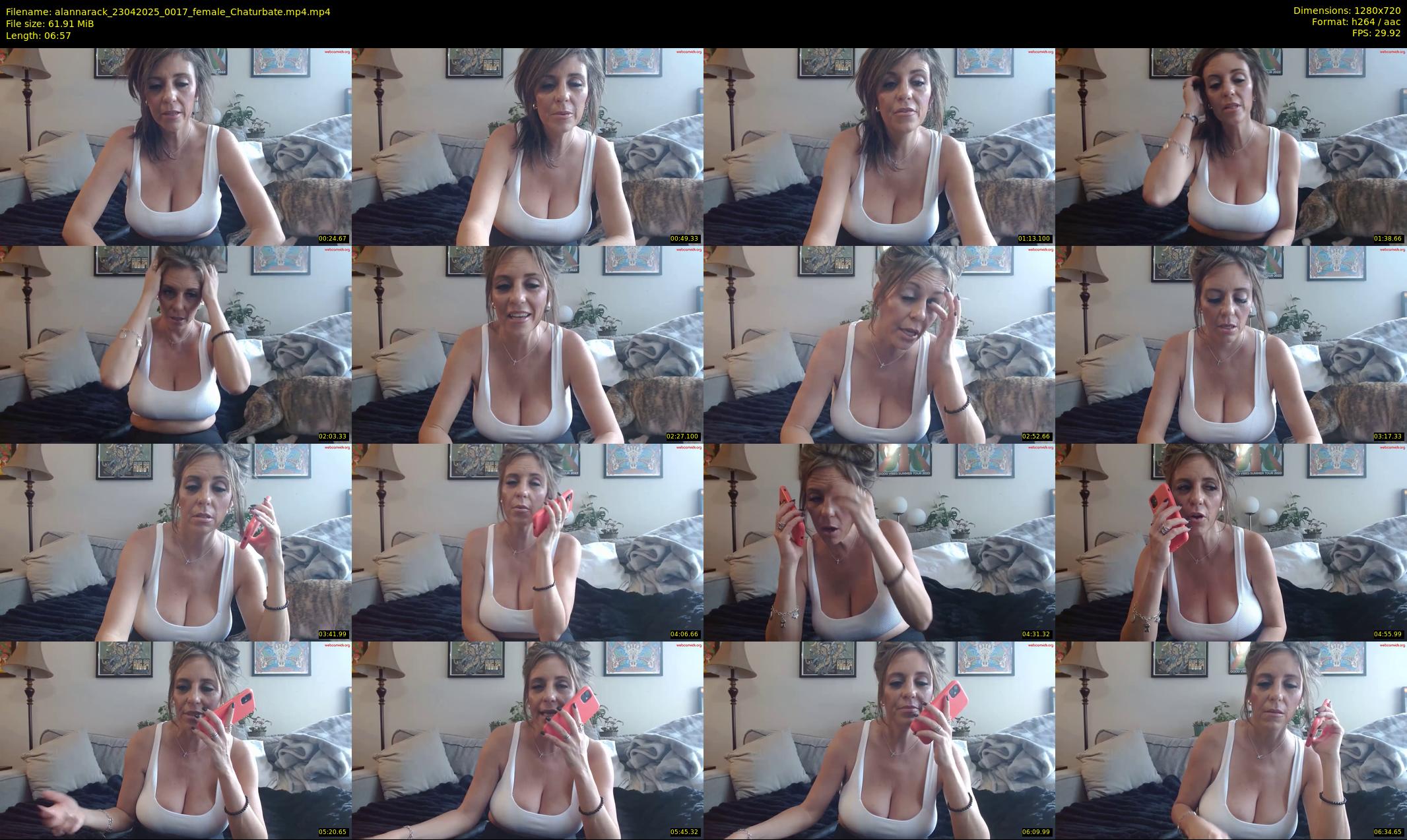 alannarack — 7 minute Chaturbate female cam show recording, 720p, Apr 23, 2025