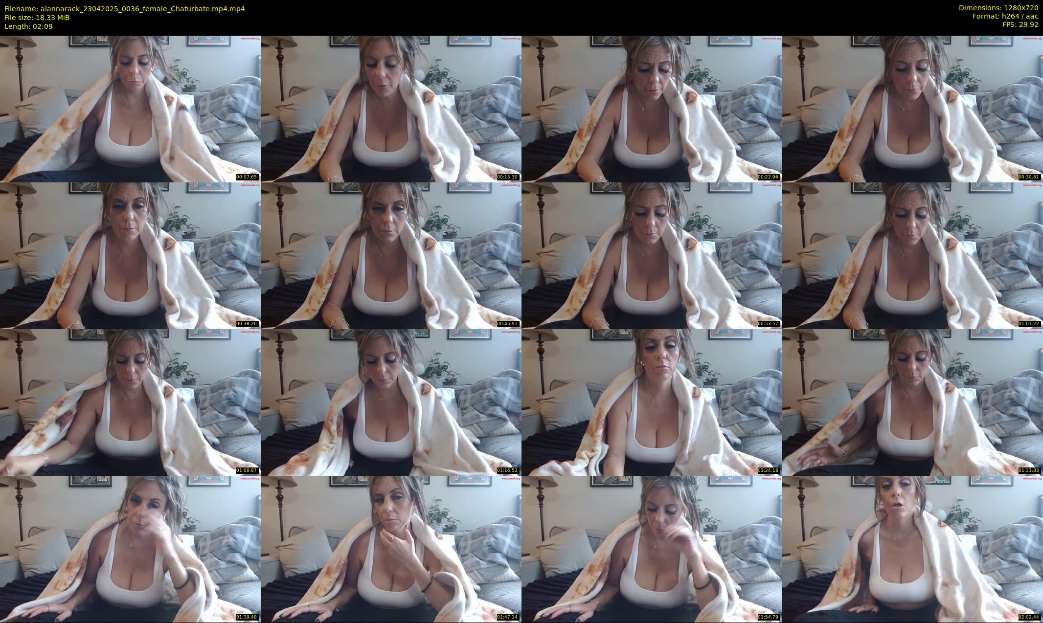 alannarack — 3 minute Chaturbate female cam show recording, 720p, Apr 23, 2025