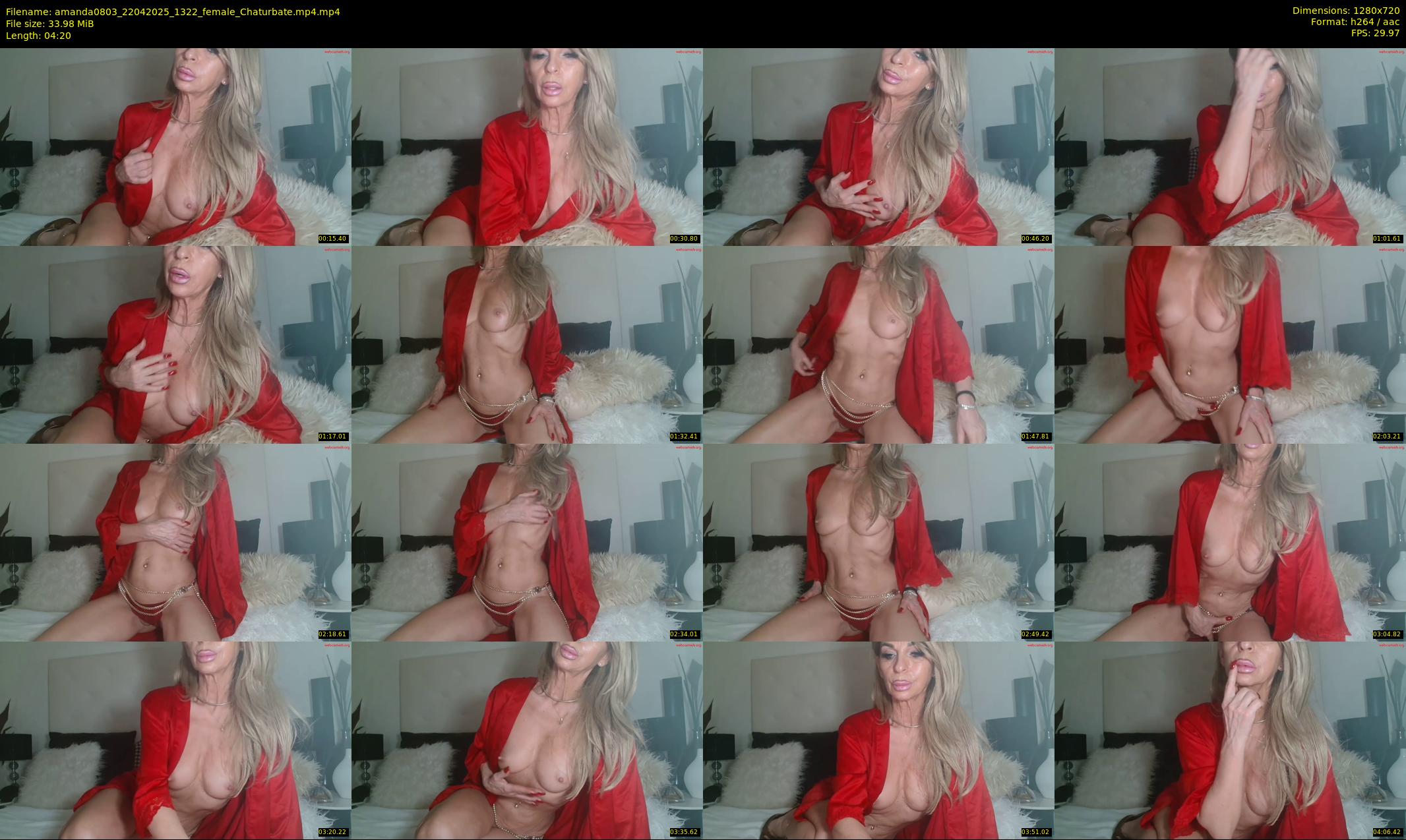 amanda0803 — 5 minute Chaturbate female cam show recording, 720p, Apr 22, 2025