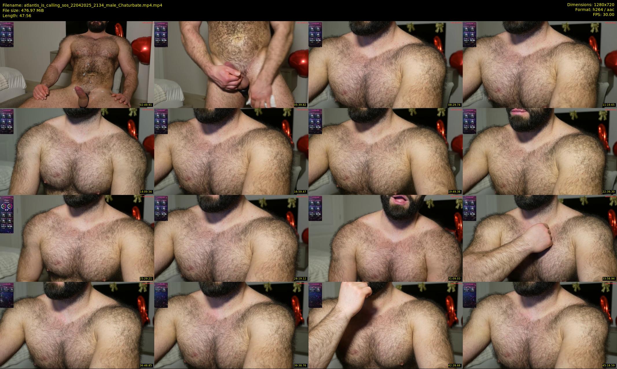 atlantis_is_calling_sos — 48 minute Chaturbate male cam show recording, 720p, Apr 22, 2025
