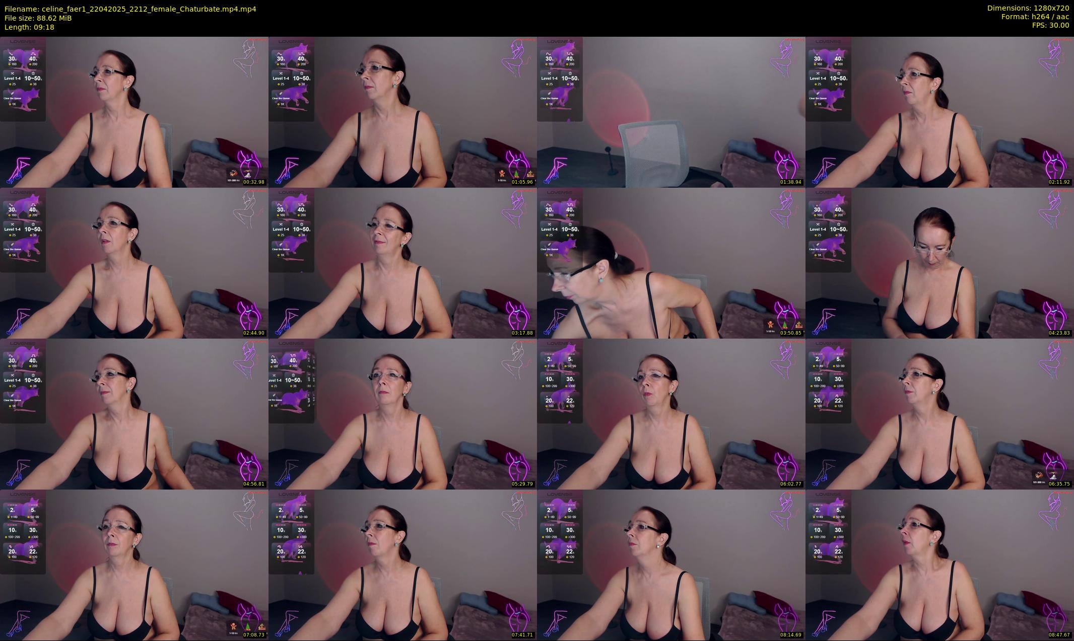 celine_faer1 — 10 minute Chaturbate female cam show recording, 720p, Apr 22, 2025