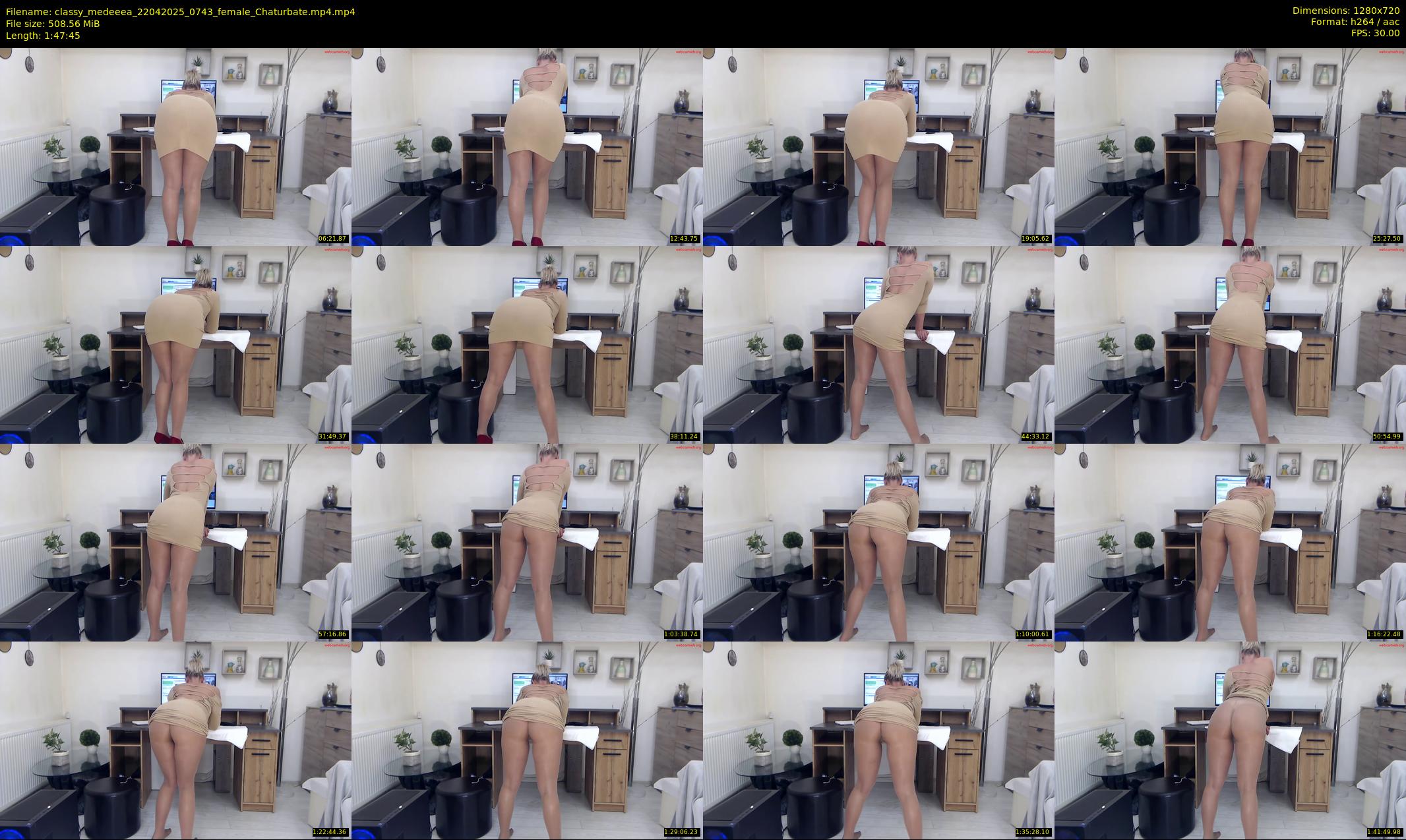 classy_medeeea — 108 minute Chaturbate female cam show recording, 720p, Apr 22, 2025