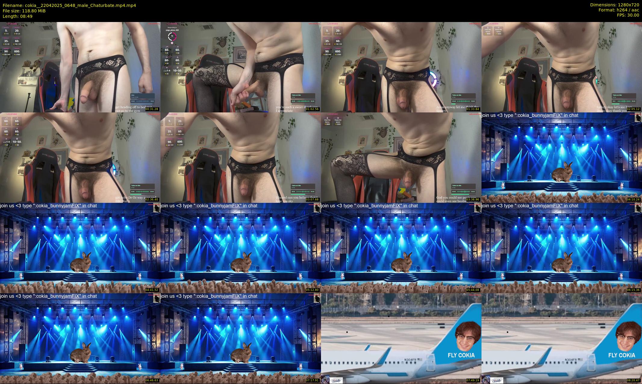 cokia_ — 9 minute Chaturbate male cam show recording, 720p, Apr 22, 2025