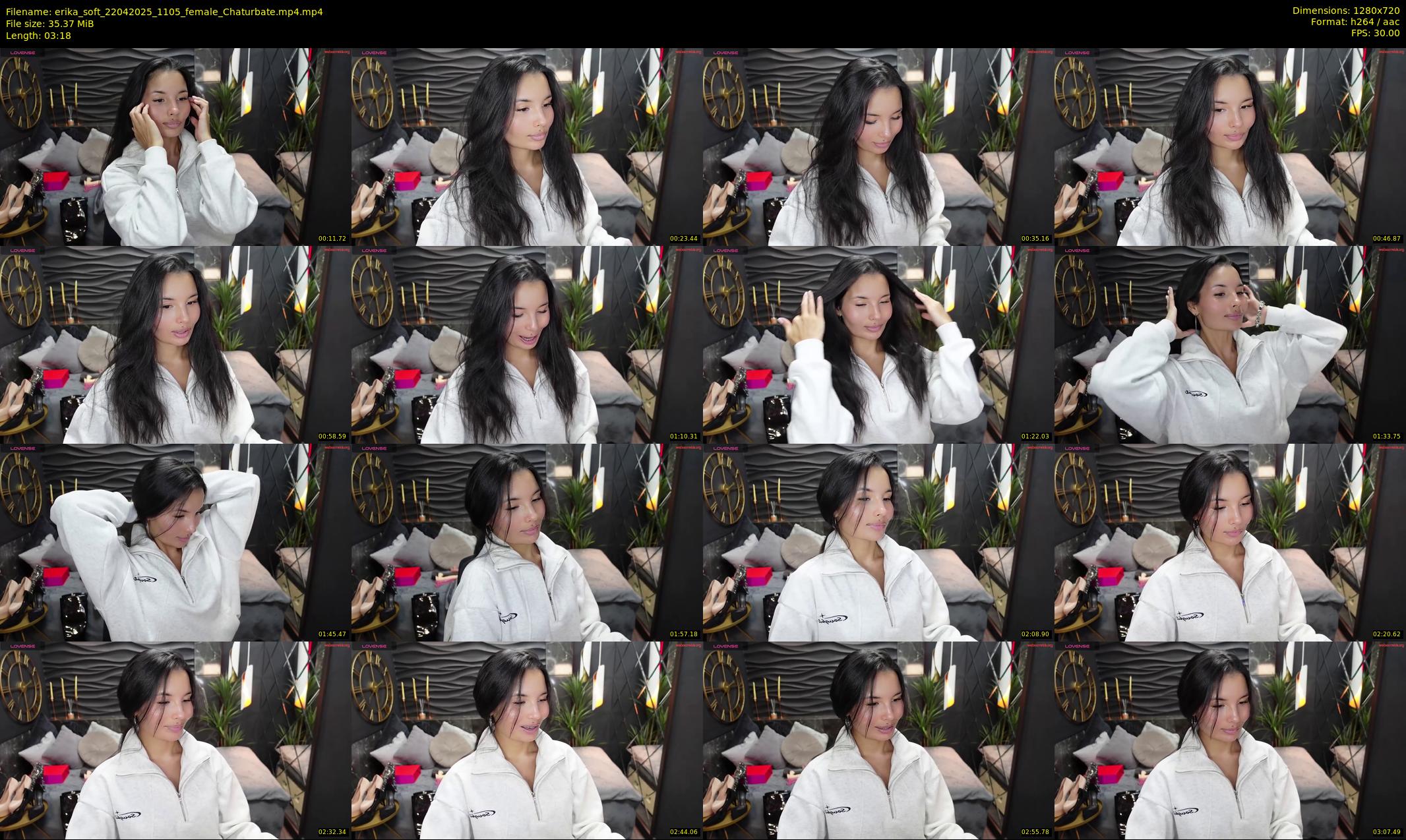 erika_soft — 4 minute Chaturbate female cam show recording, 720p, Apr 22, 2025
