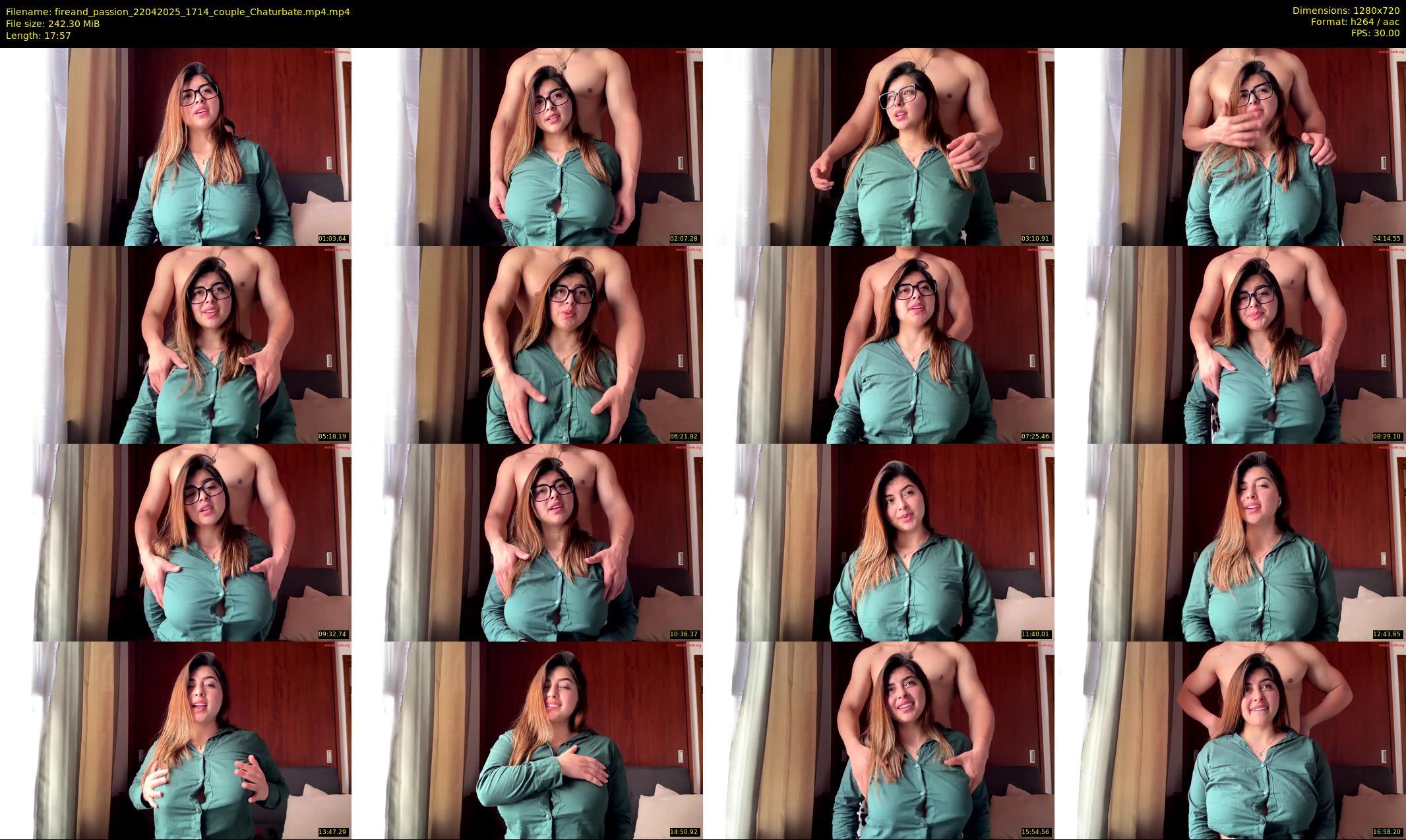 fireand_passion — 18 minute Chaturbate couple cam show recording, 720p, Apr 22, 2025