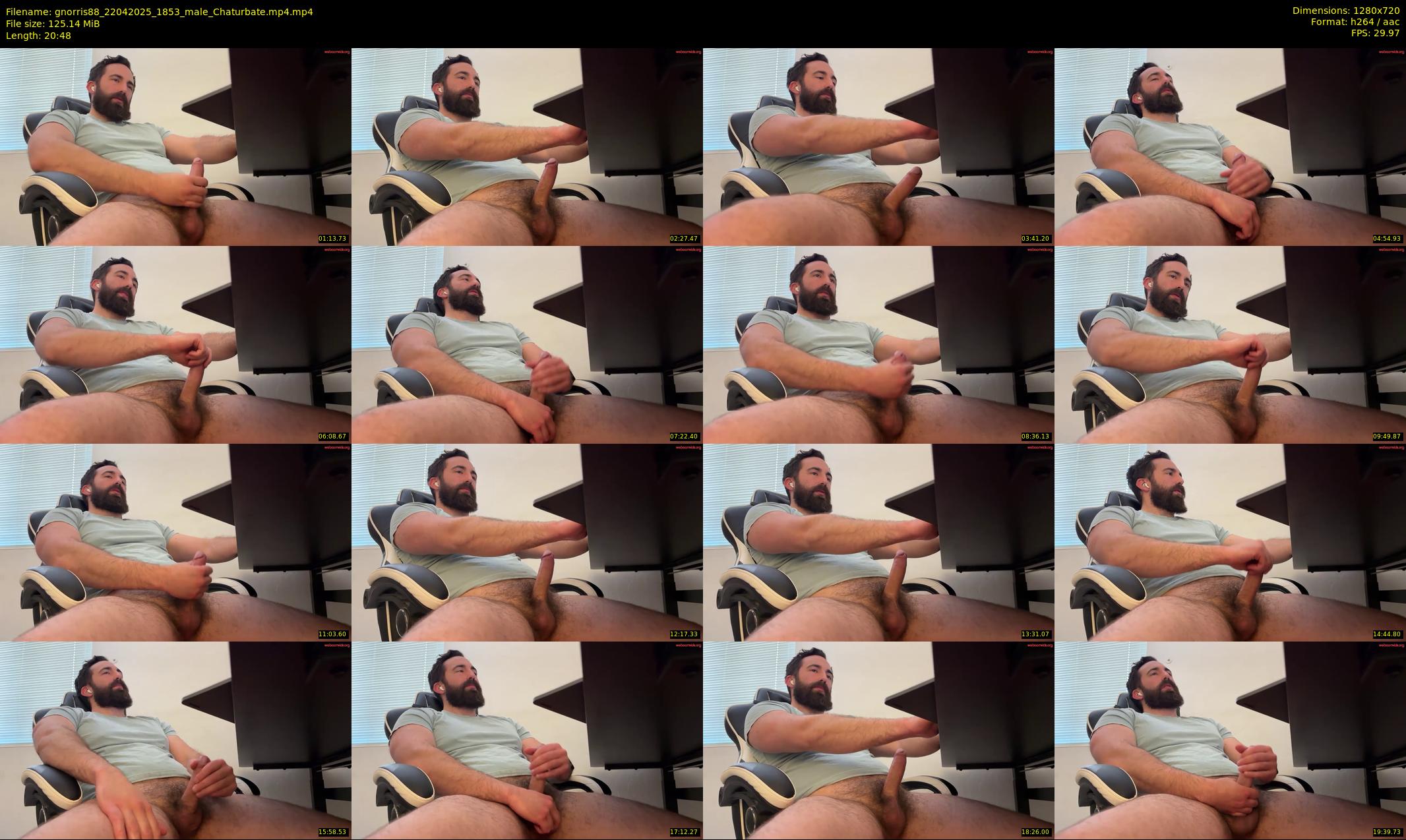 gnorris88 — 21 minute Chaturbate male cam show recording, 720p, Apr 22, 2025