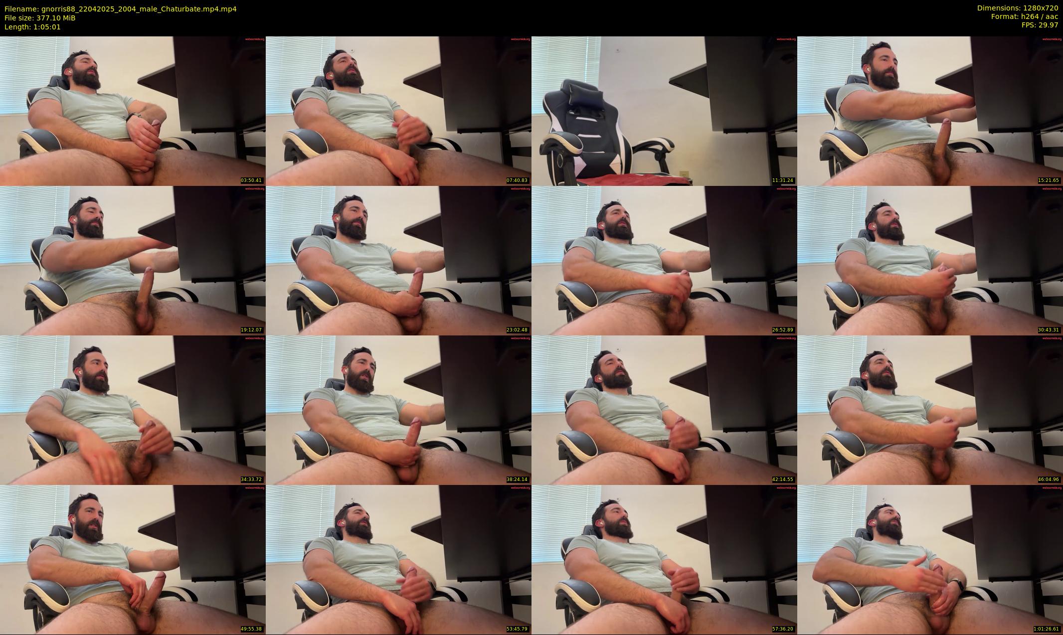 gnorris88 — 66 minute Chaturbate male cam show recording, 720p, Apr 22, 2025
