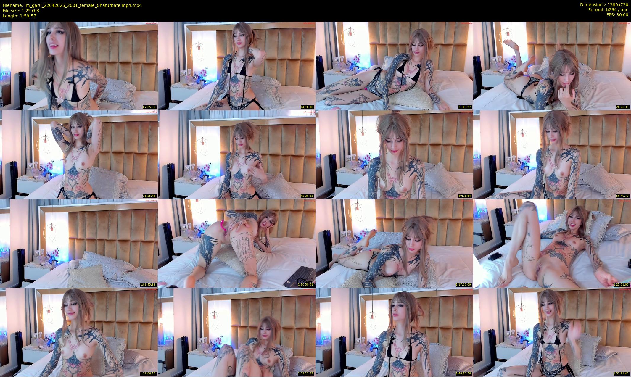 im_garu — 120 minute Chaturbate female cam show recording, 720p, Apr 22, 2025