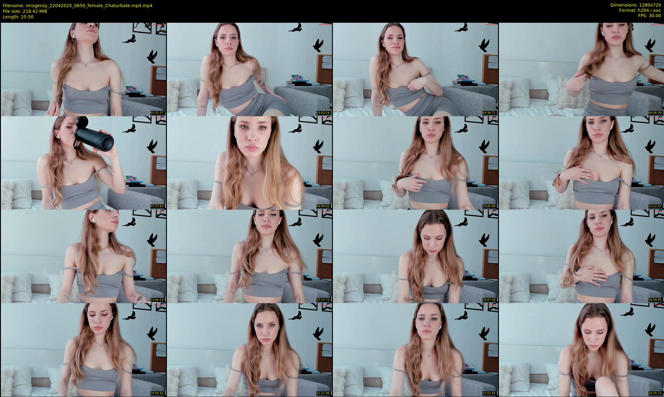 imogensy — 26 minute Chaturbate female cam show recording, 720p, Apr 22, 2025